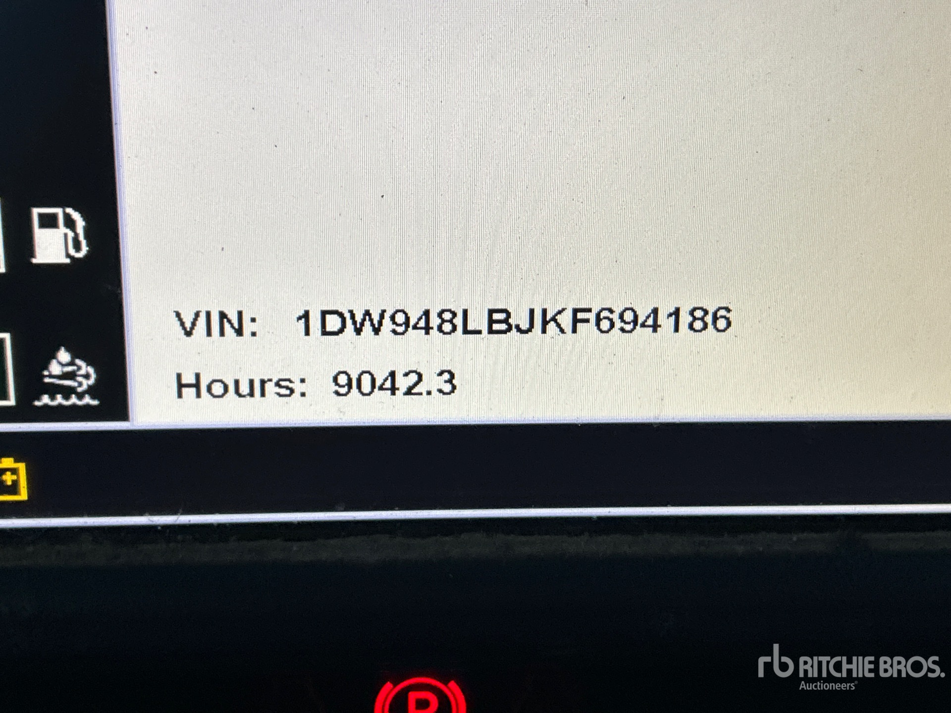 General Appearance with N.º de serie/VIN