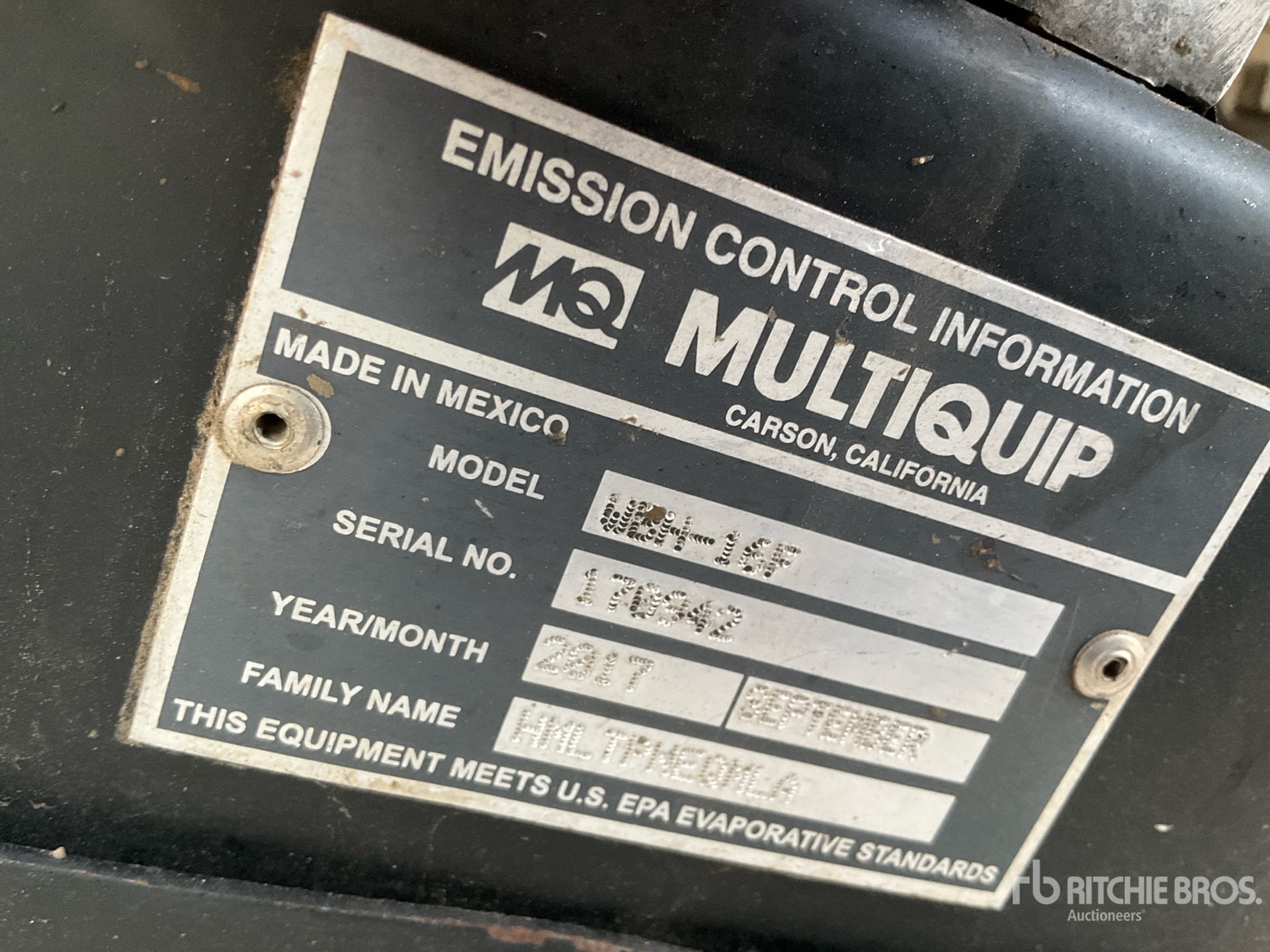 General Appearance with Seriennummer / FIN