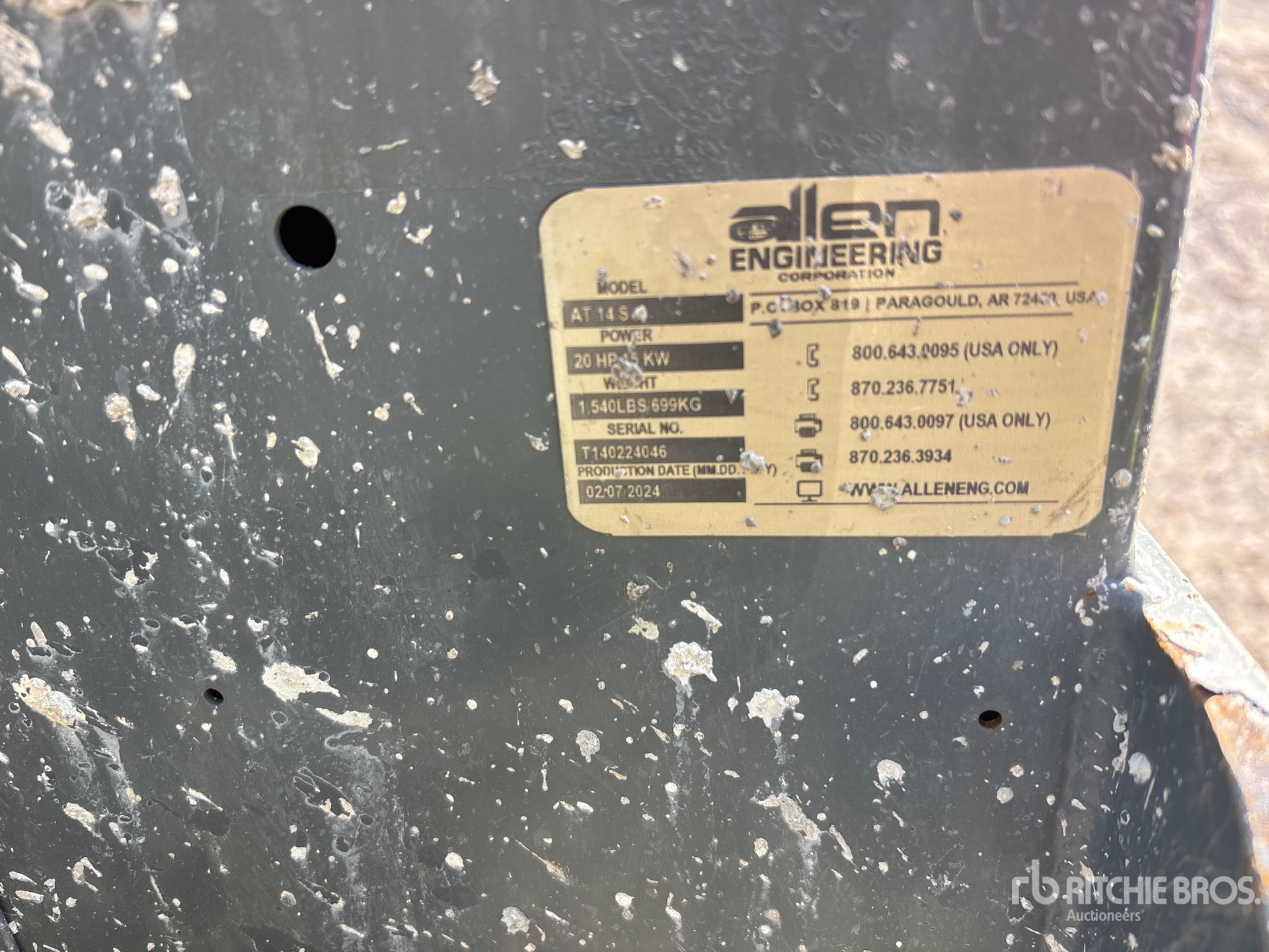 General Appearance with Seriennummer / FIN