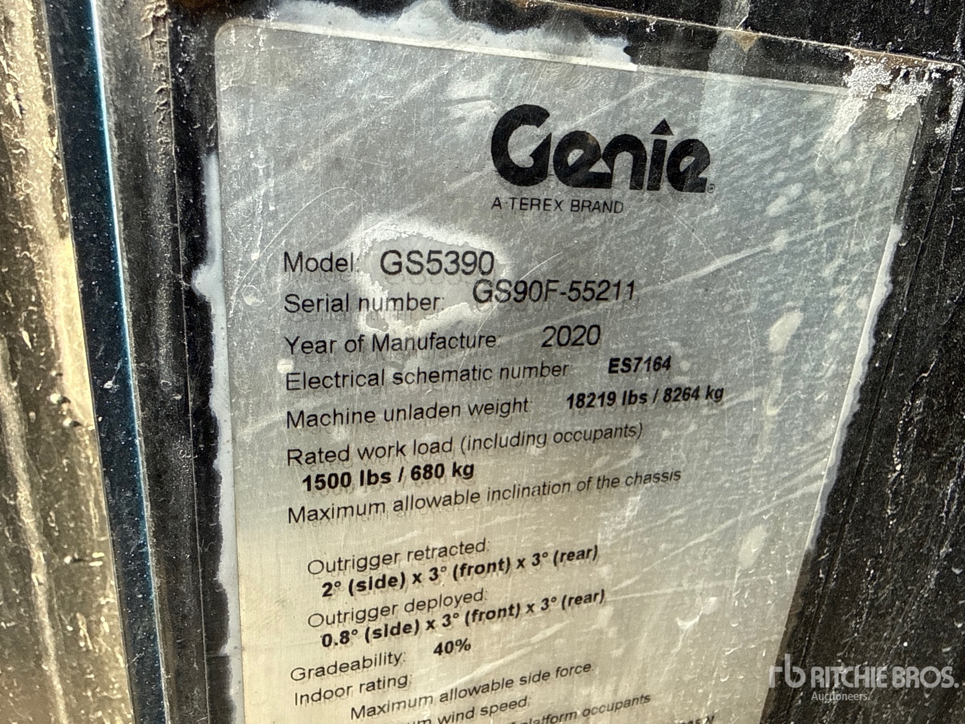 General Appearance with Numer seryjny/numer identyfikacyjny pojazdu