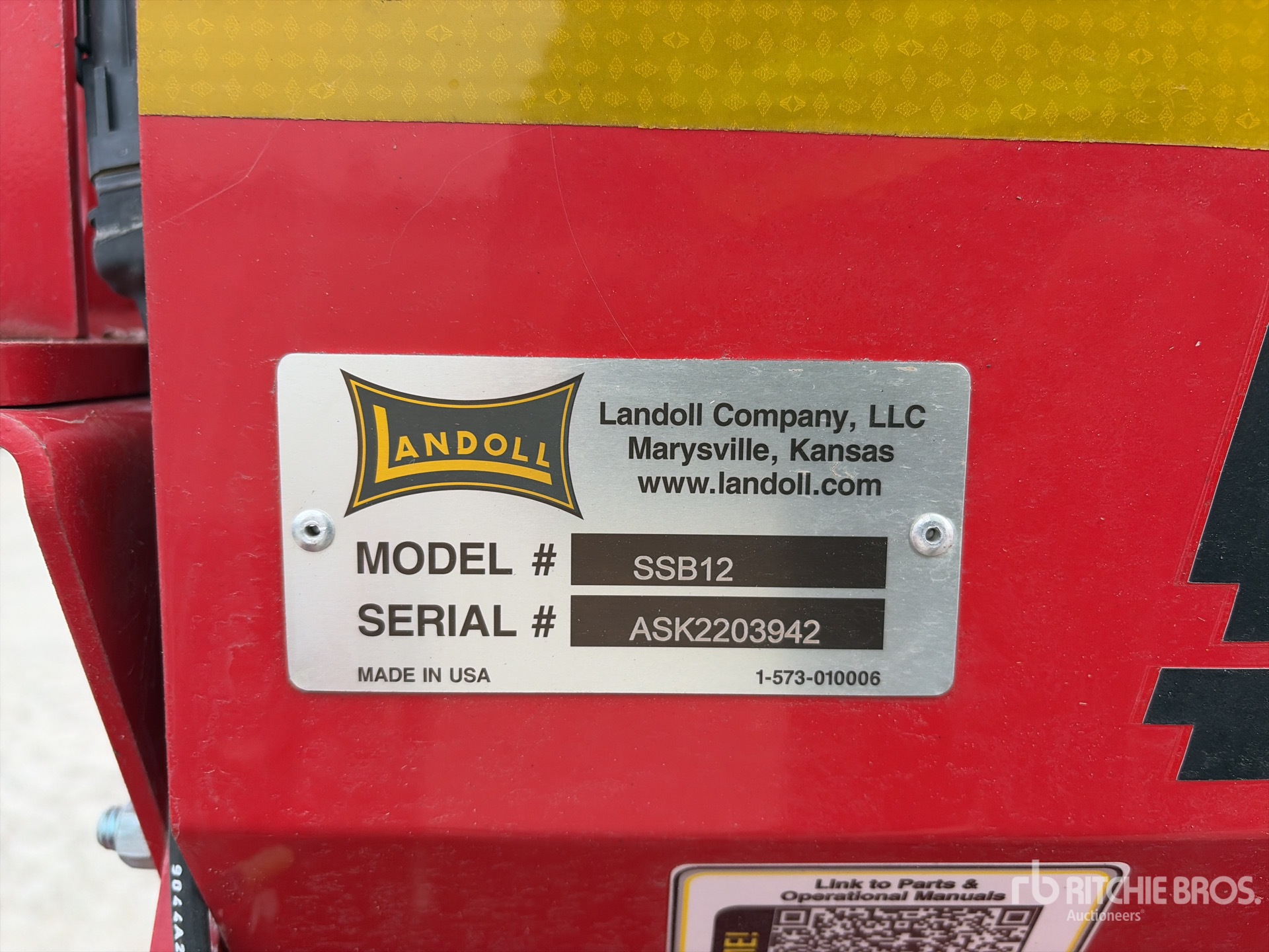 General Appearance with N.º de serie/VIN