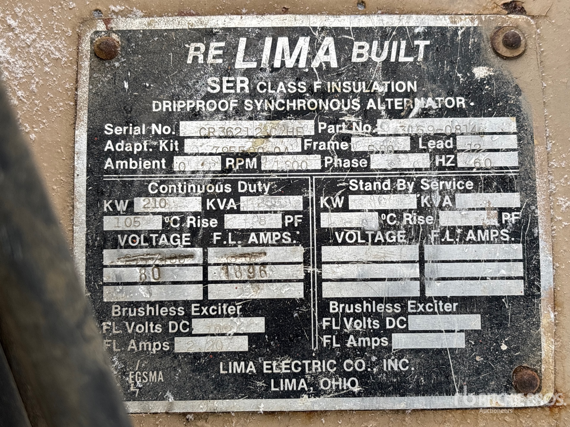 General Appearance with Numer seryjny/numer identyfikacyjny pojazdu