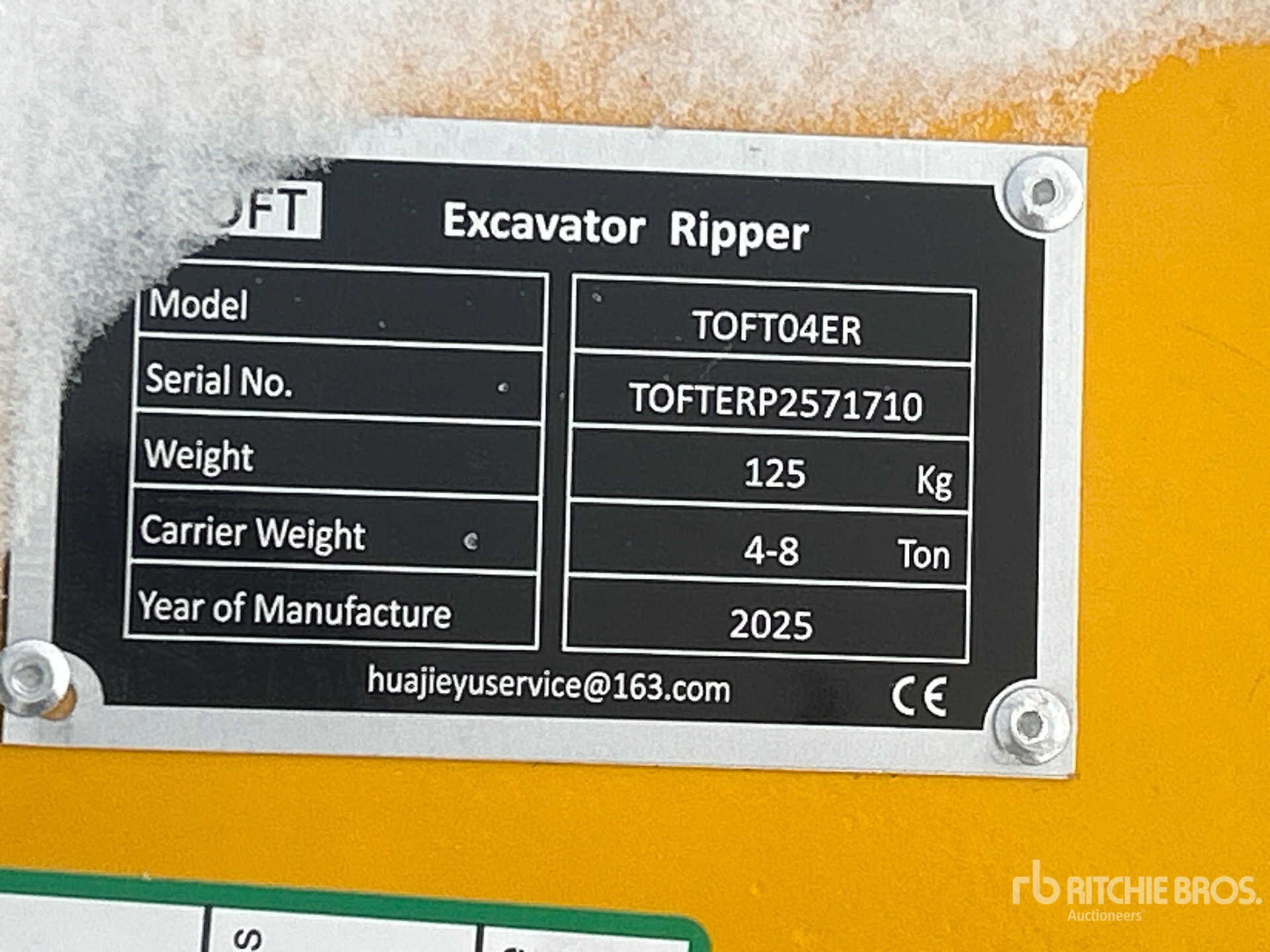 General Appearance with Numer seryjny/numer identyfikacyjny pojazdu