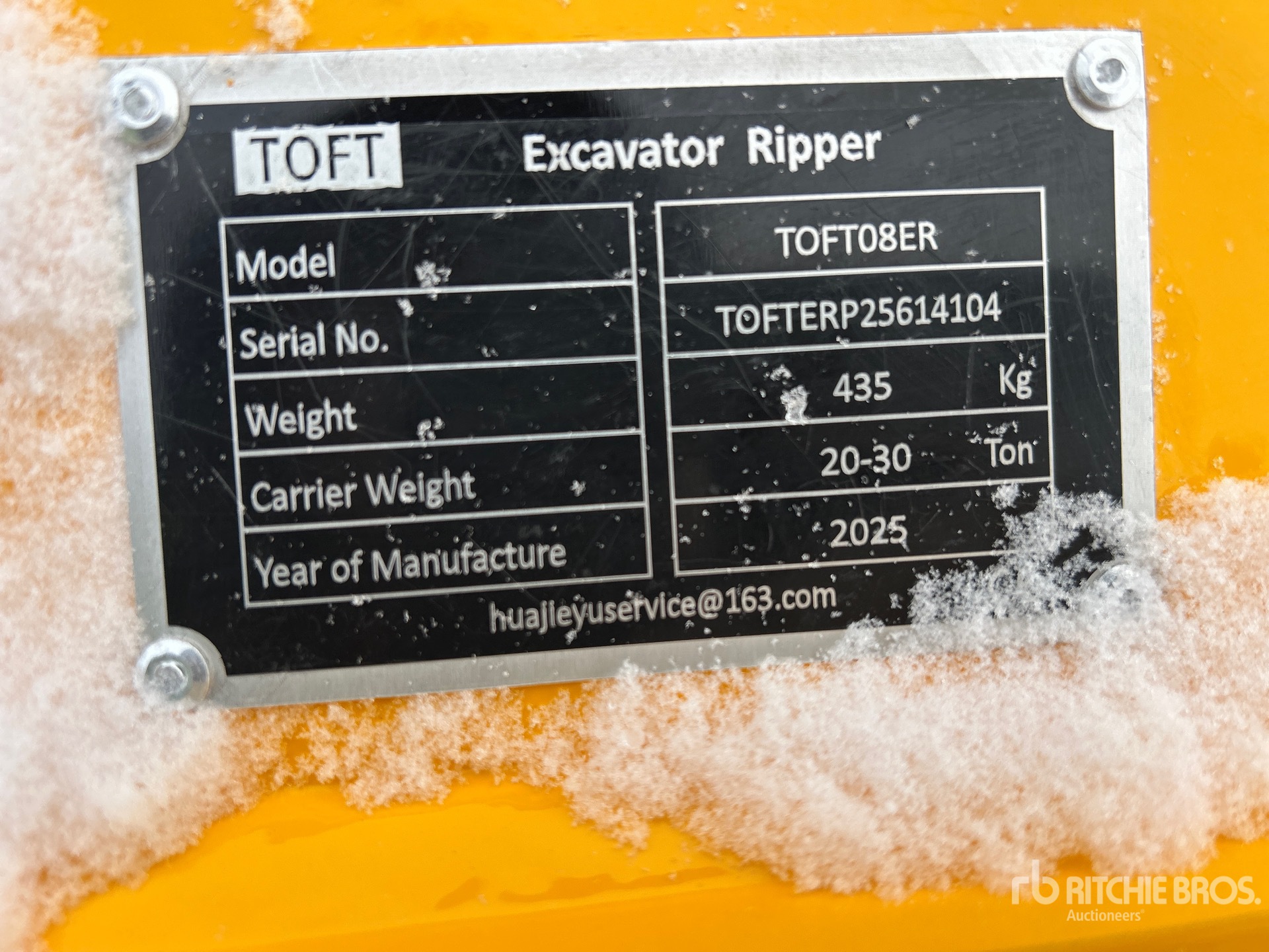 General Appearance with Numer seryjny/numer identyfikacyjny pojazdu