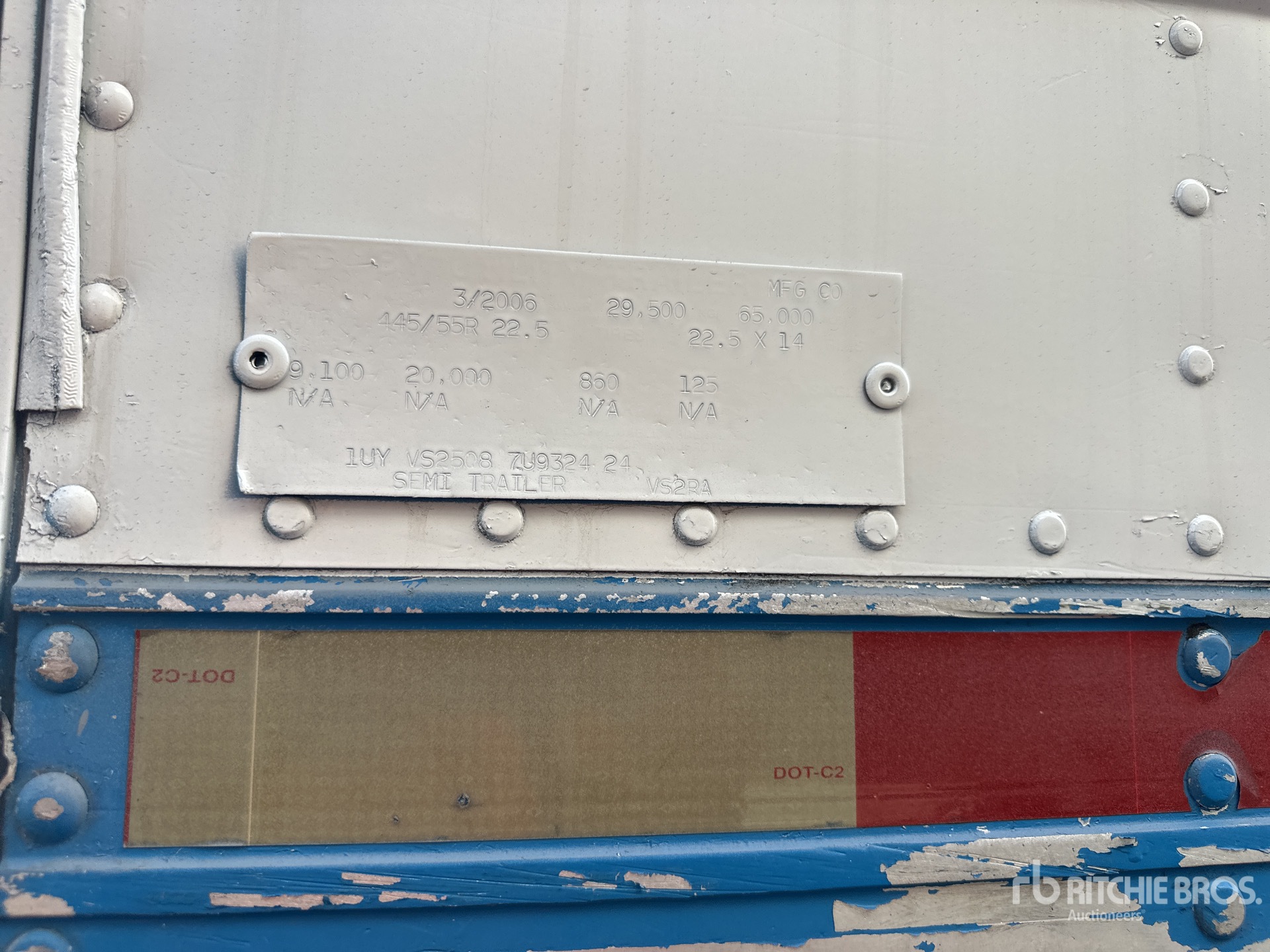 General Appearance with Numero seriale/numero d’identificazione del veicolo (VIN)