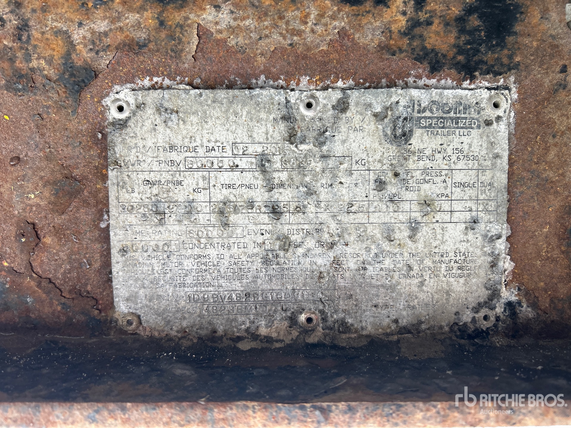 General Appearance with Seriennummer / FIN