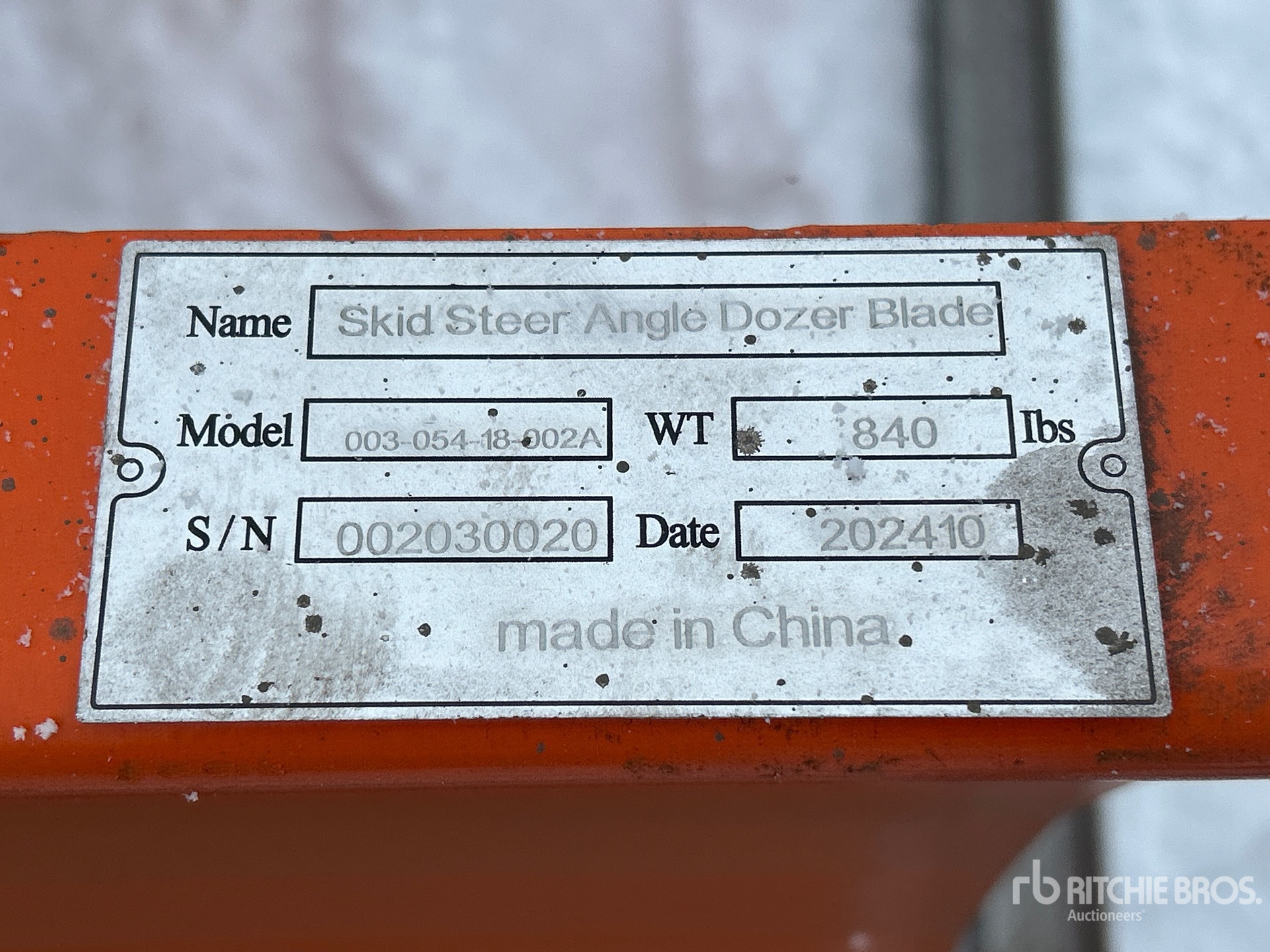 General Appearance with Numéro de série/Numéro d'identification du véhicule automobile