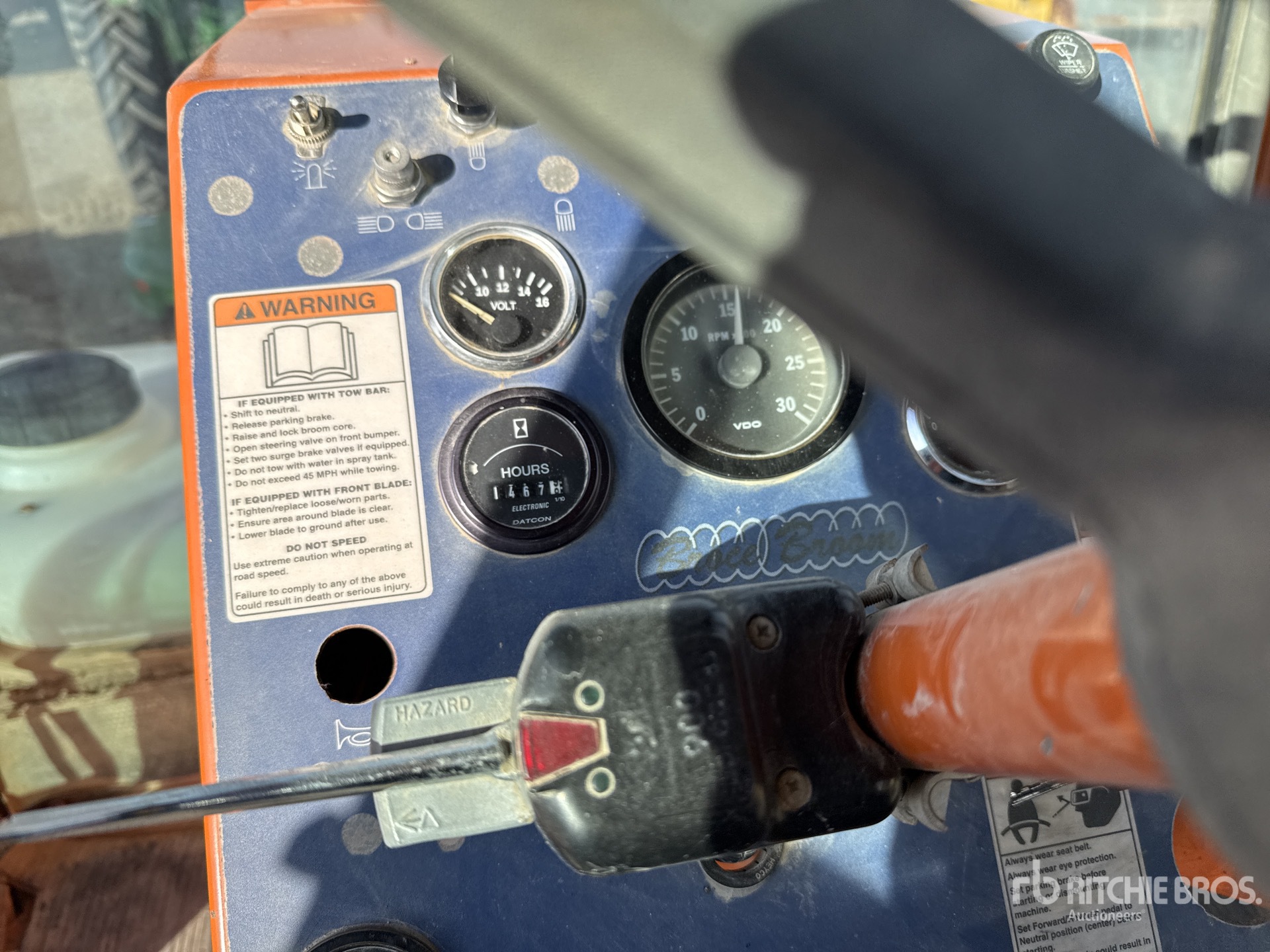 General Appearance with Hour Meter / Odometer