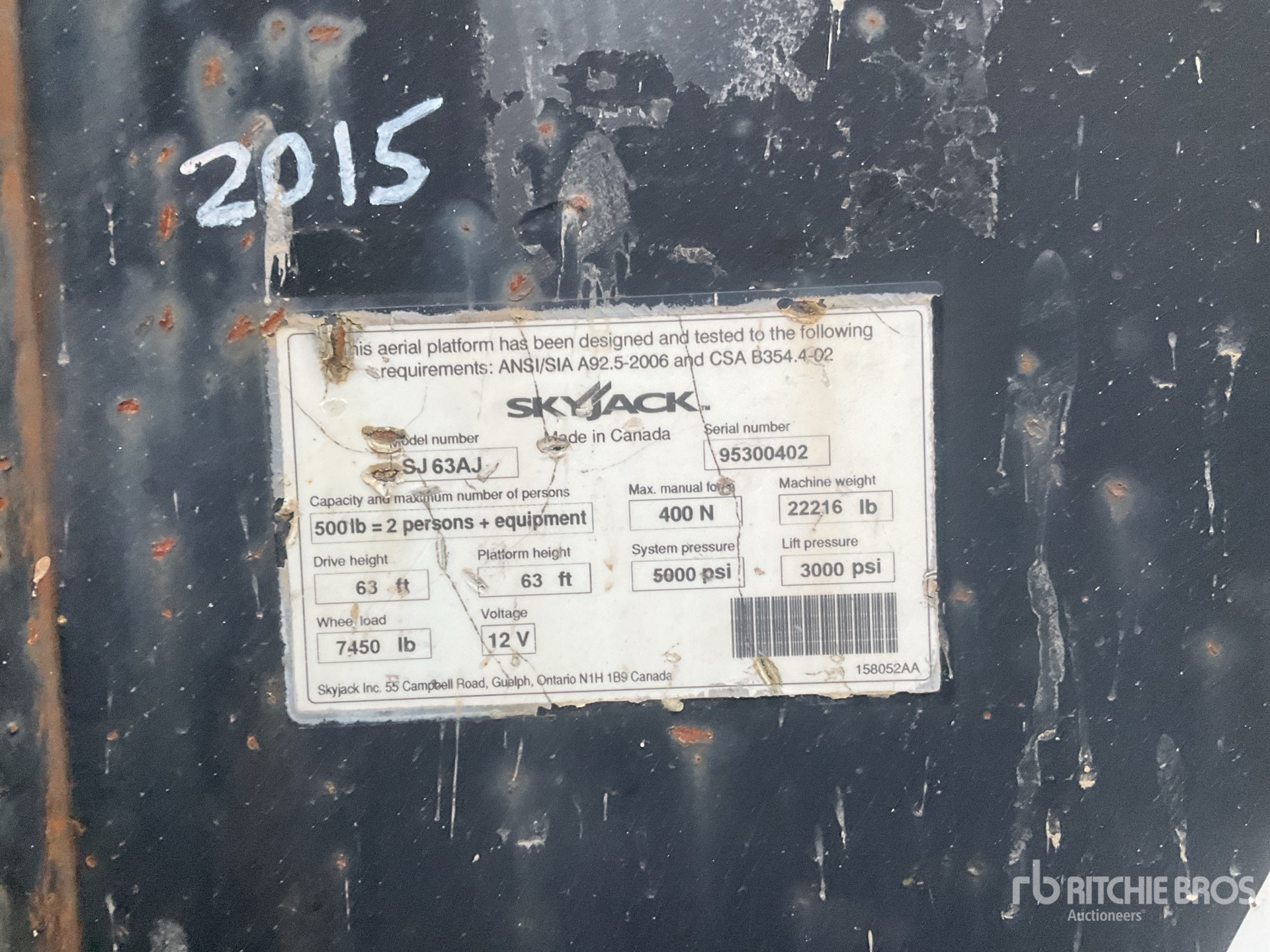 General Appearance with Numer seryjny/numer identyfikacyjny pojazdu