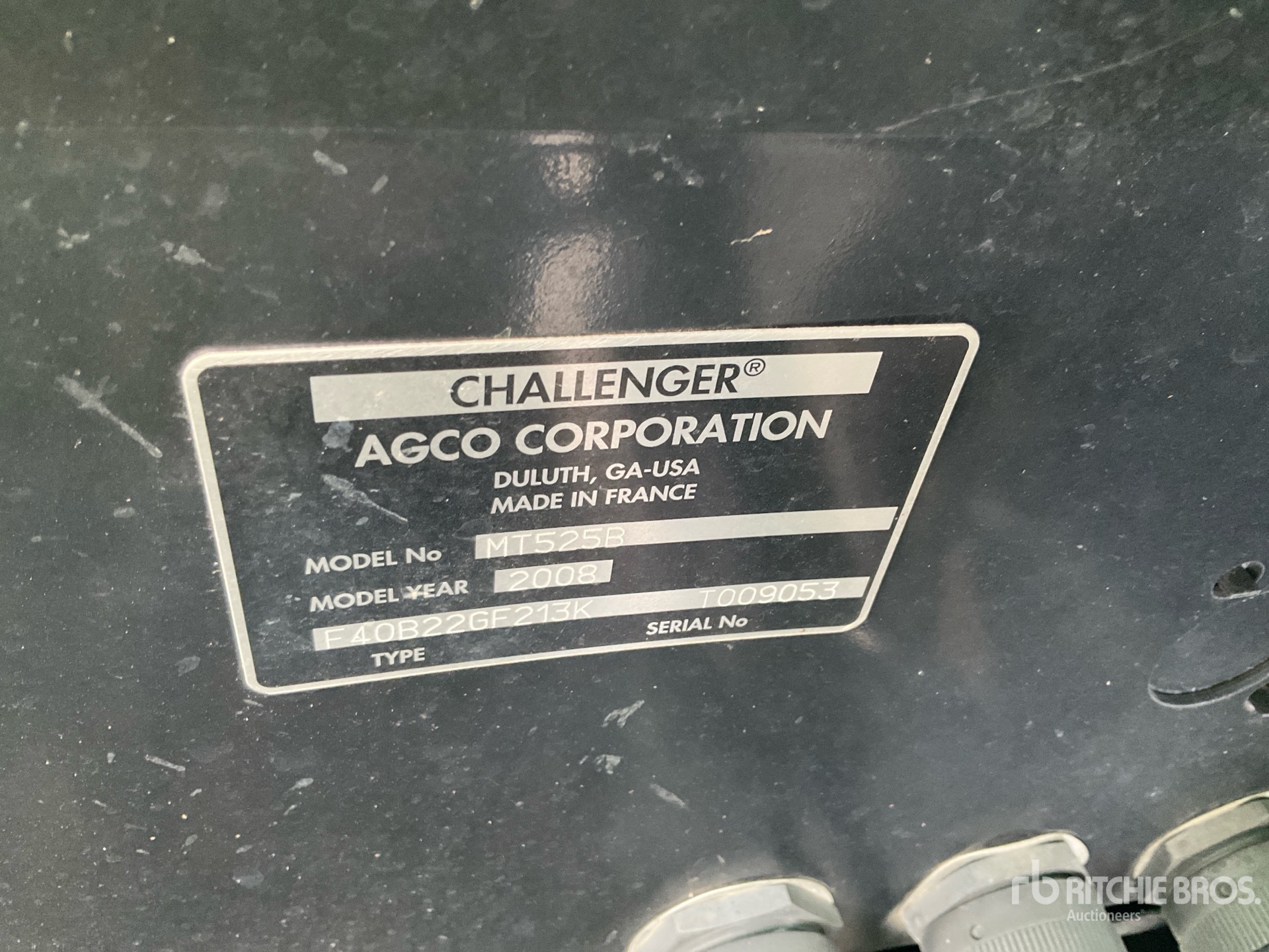 General Appearance with N.º de serie/VIN