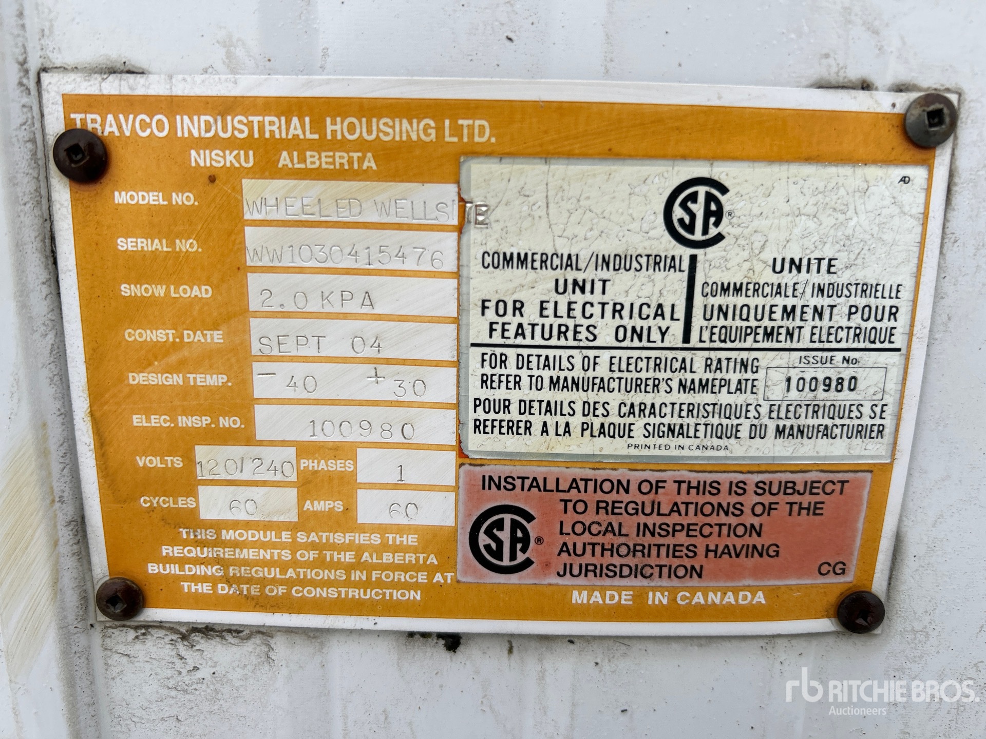 General Appearance with Numer seryjny/numer identyfikacyjny pojazdu