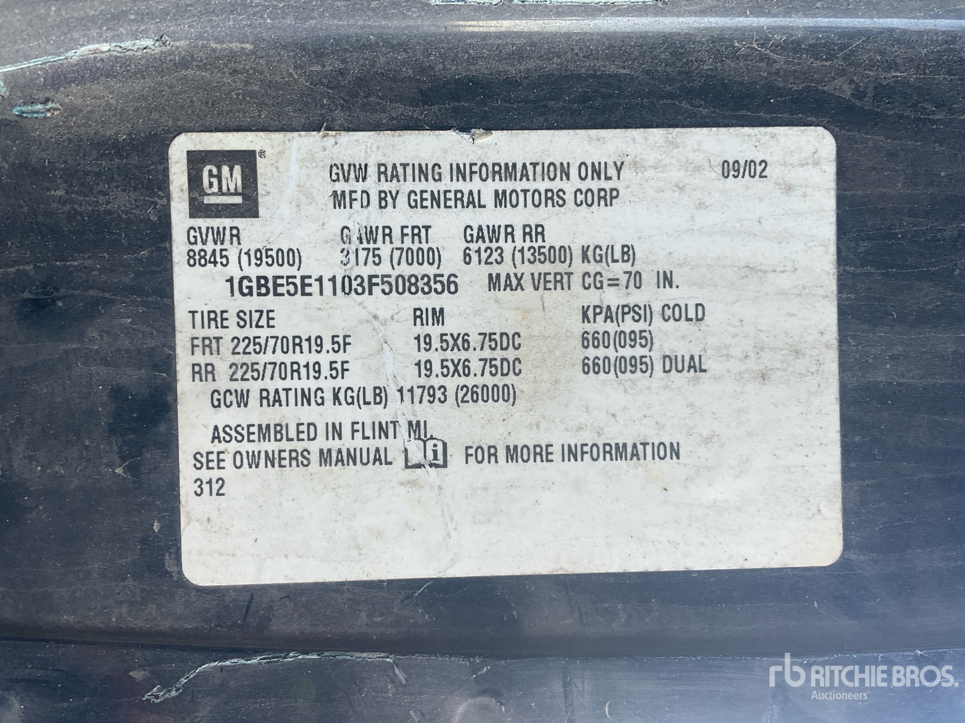 General Appearance with Seriennummer / FIN