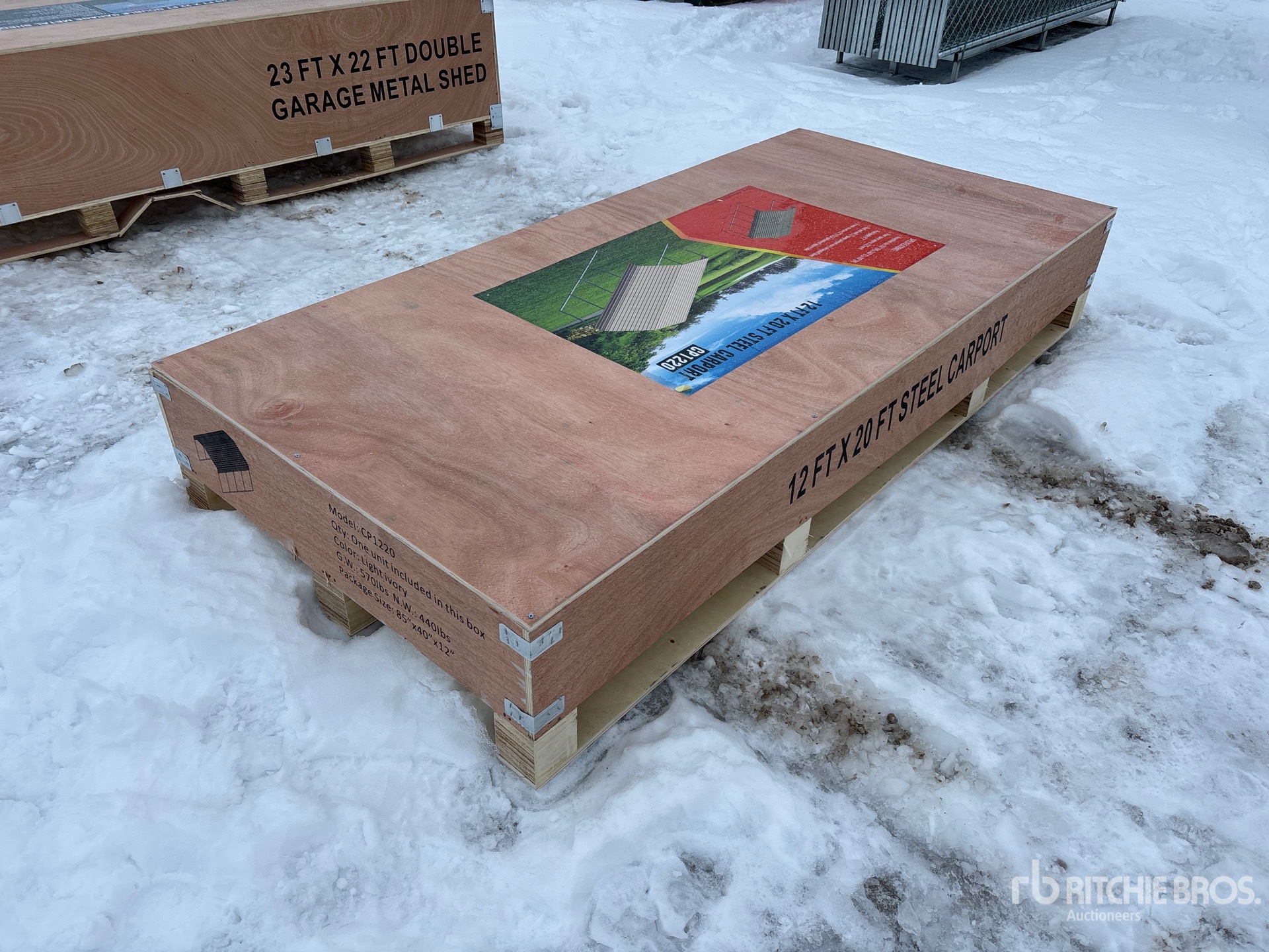 General Appearance with Picture, Left Rear Corner