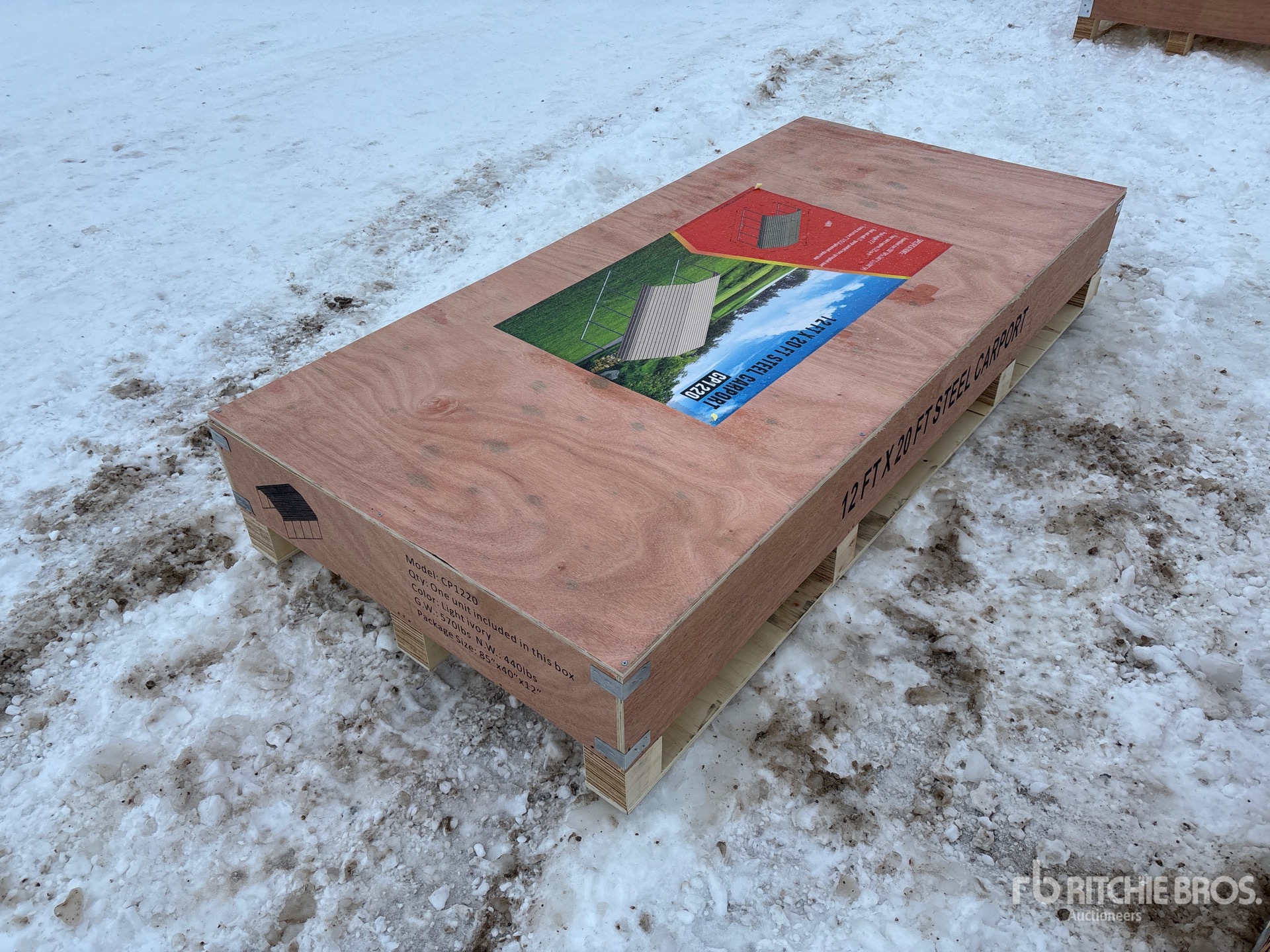 General Appearance with Picture, Left Rear Corner