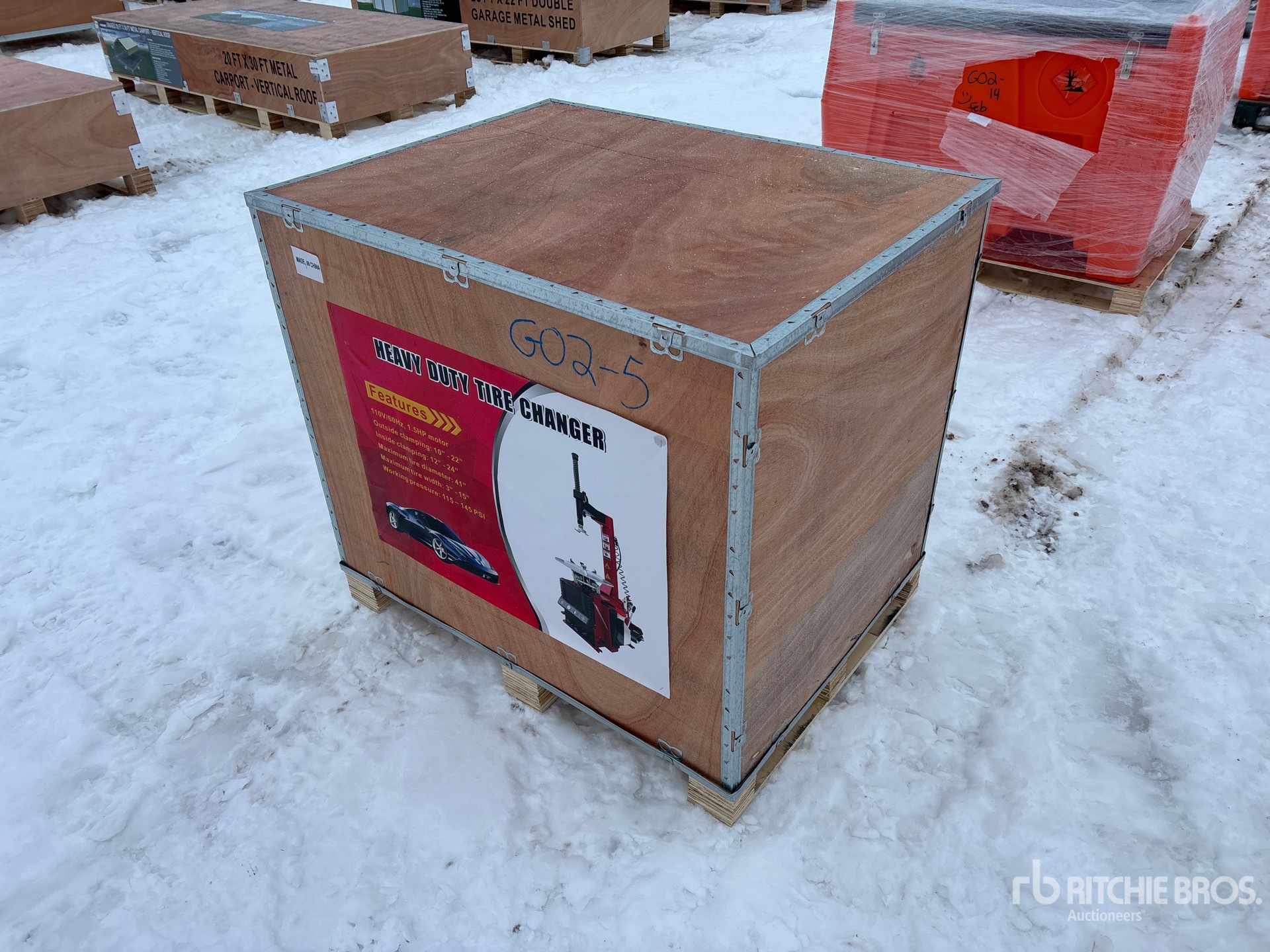 General Appearance with Picture, Left Front Corner