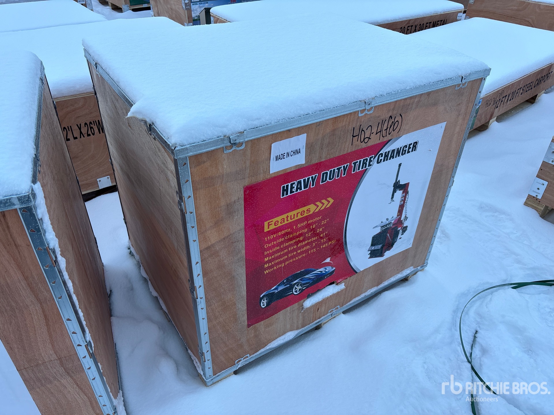 General Appearance with Picture, Right Front Corner