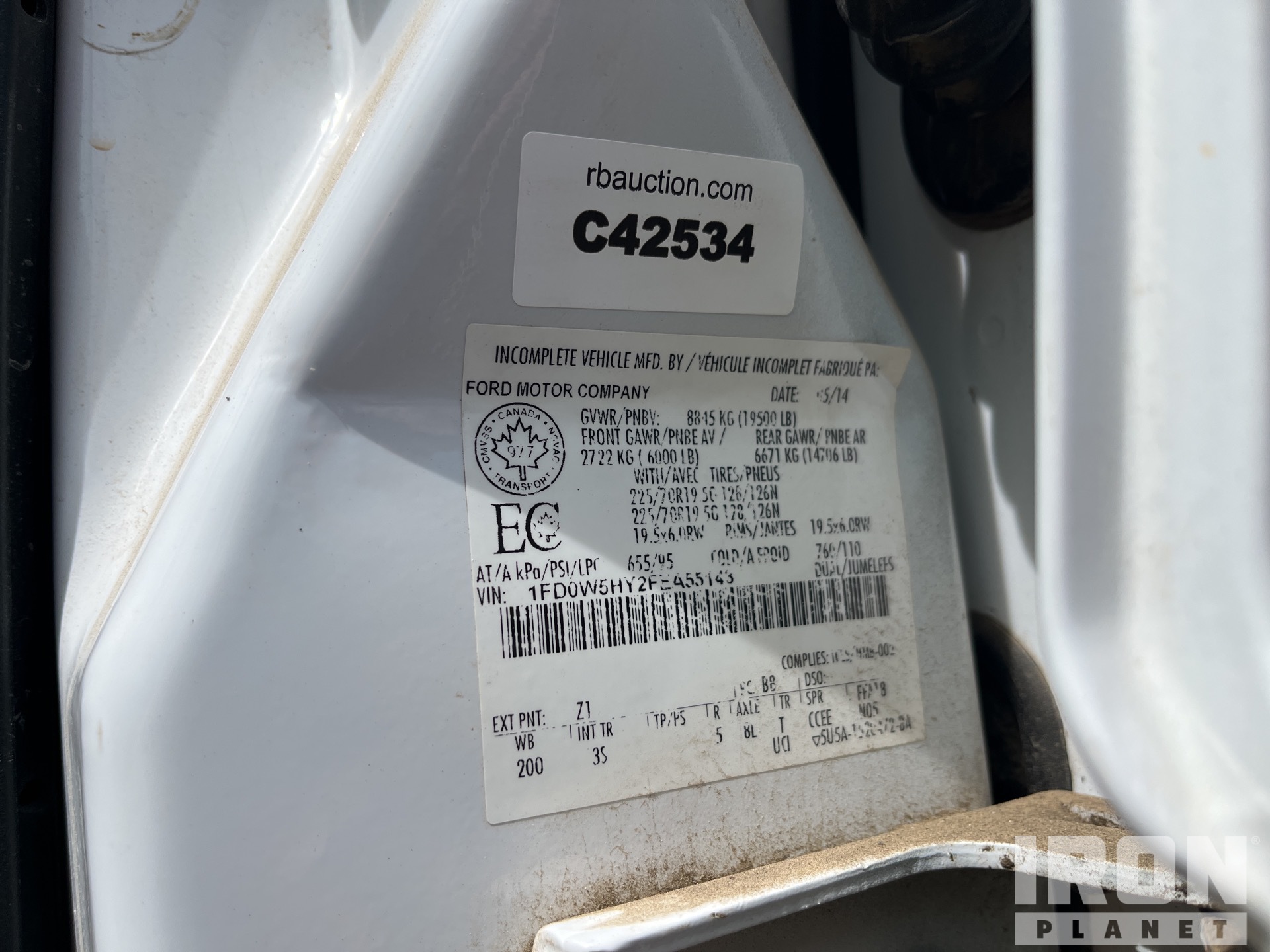 General Appearance with Seriennummer / FIN