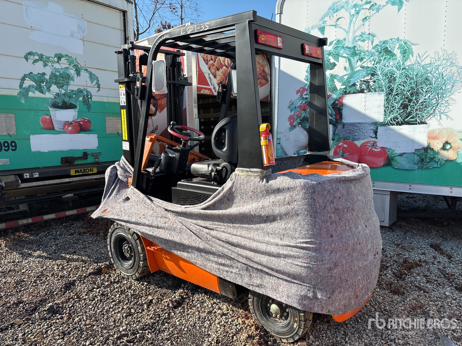 General Appearance with Picture, Left Rear Corner