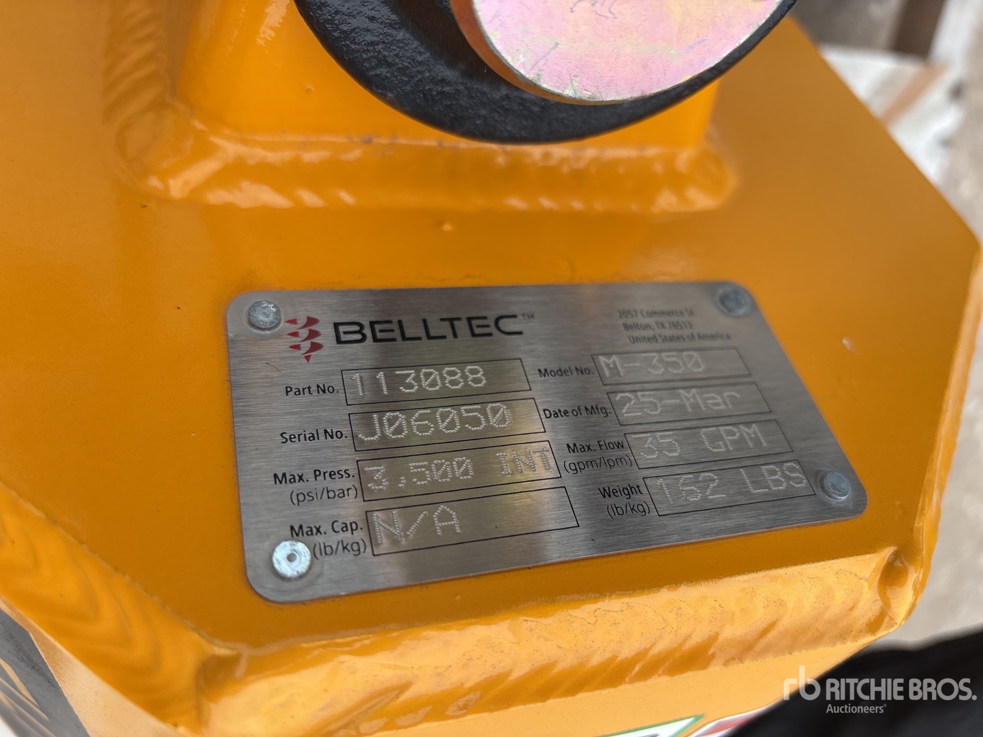 General Appearance with N.º de serie/VIN