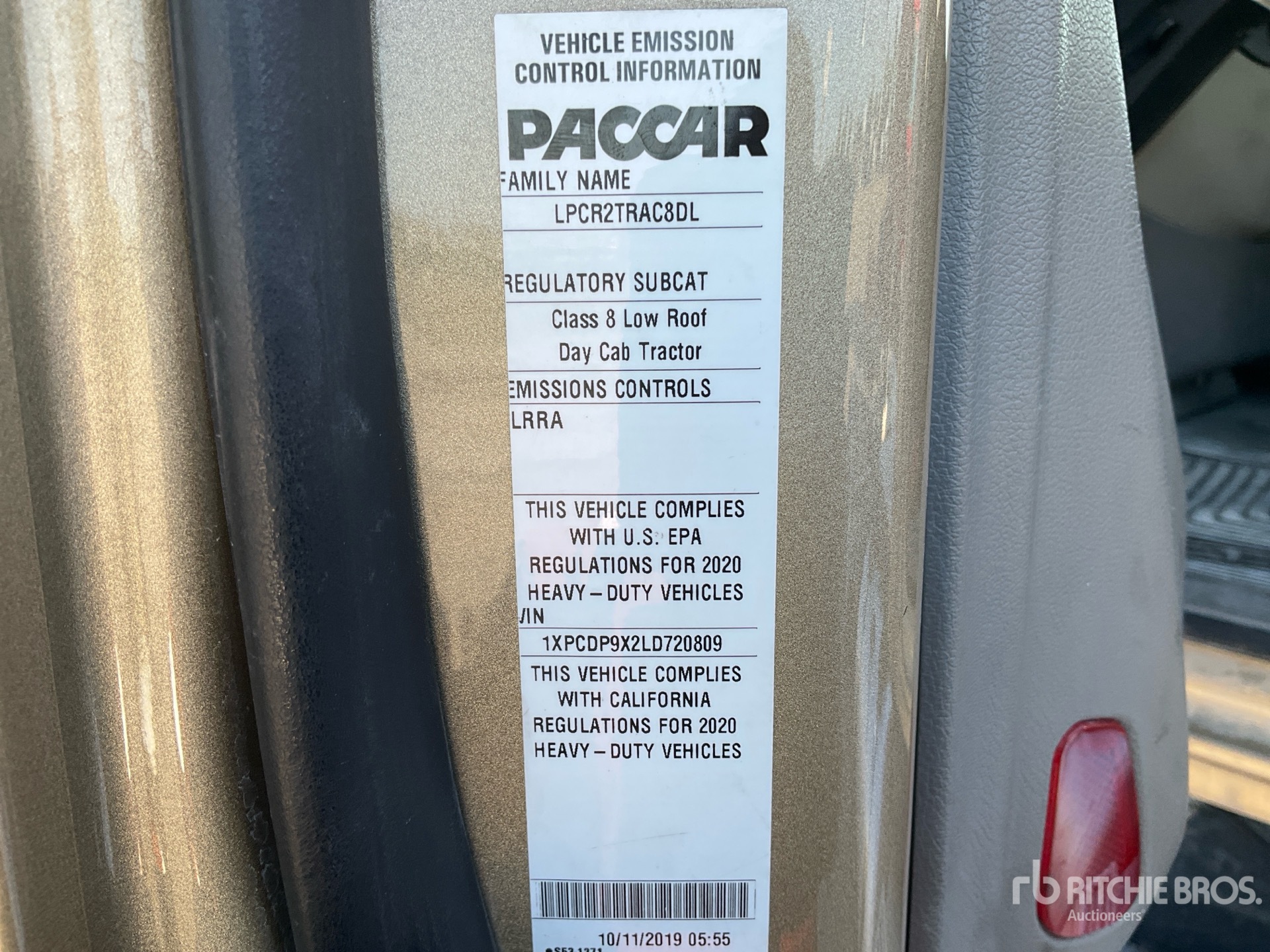 General Appearance with Numero seriale/numero d’identificazione del veicolo (VIN)