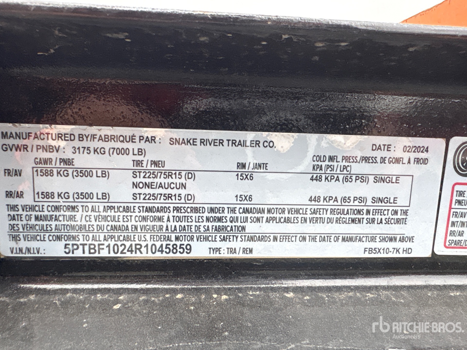 General Appearance with Numer seryjny/numer identyfikacyjny pojazdu