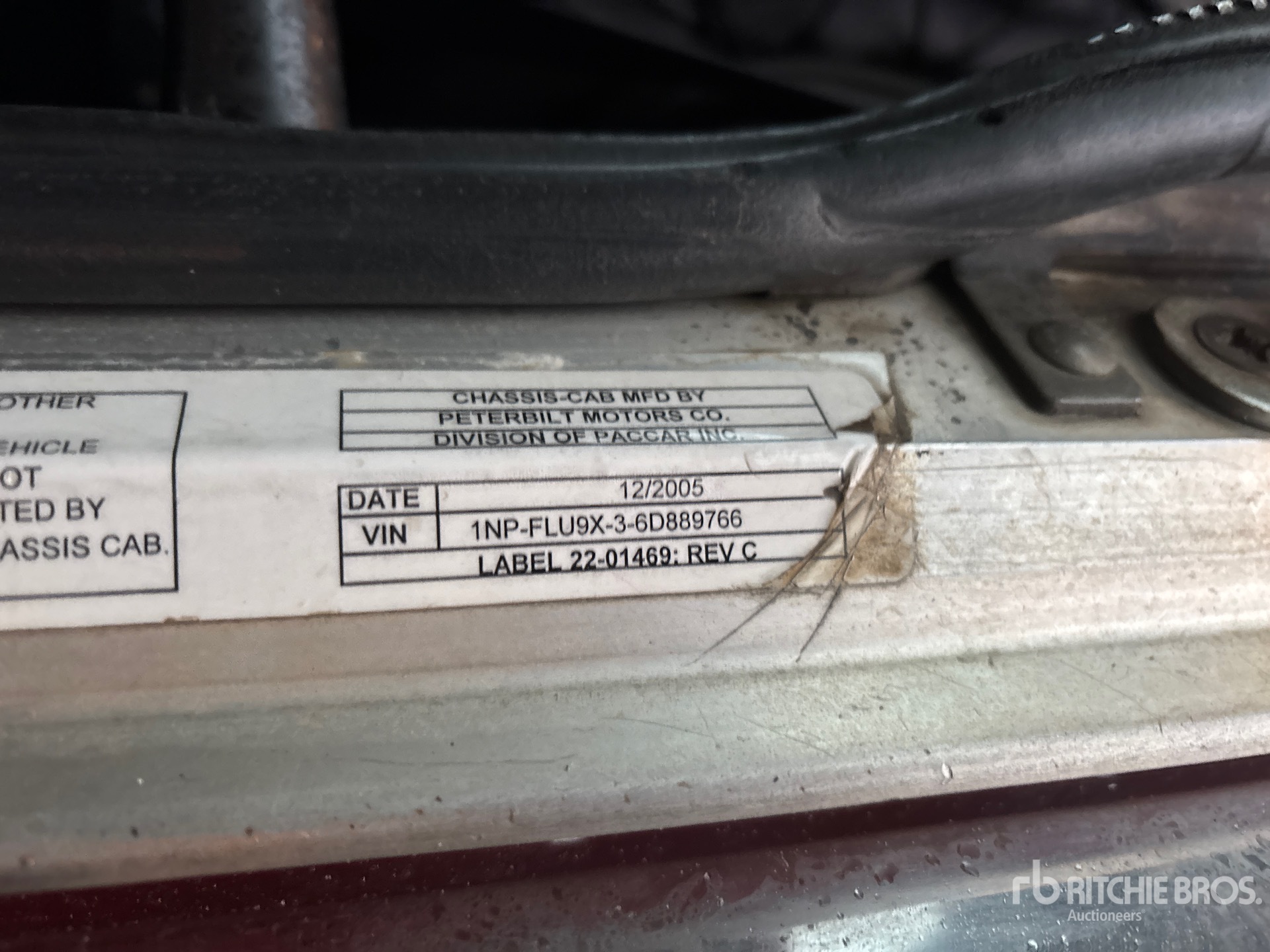 General Appearance with N.º de serie/VIN