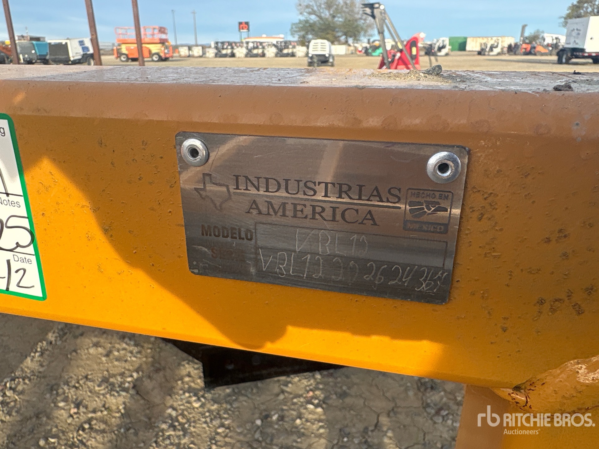 General Appearance with N.º de serie/VIN