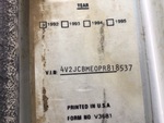 General Appearance with Second Serial Number/VIN Photo
