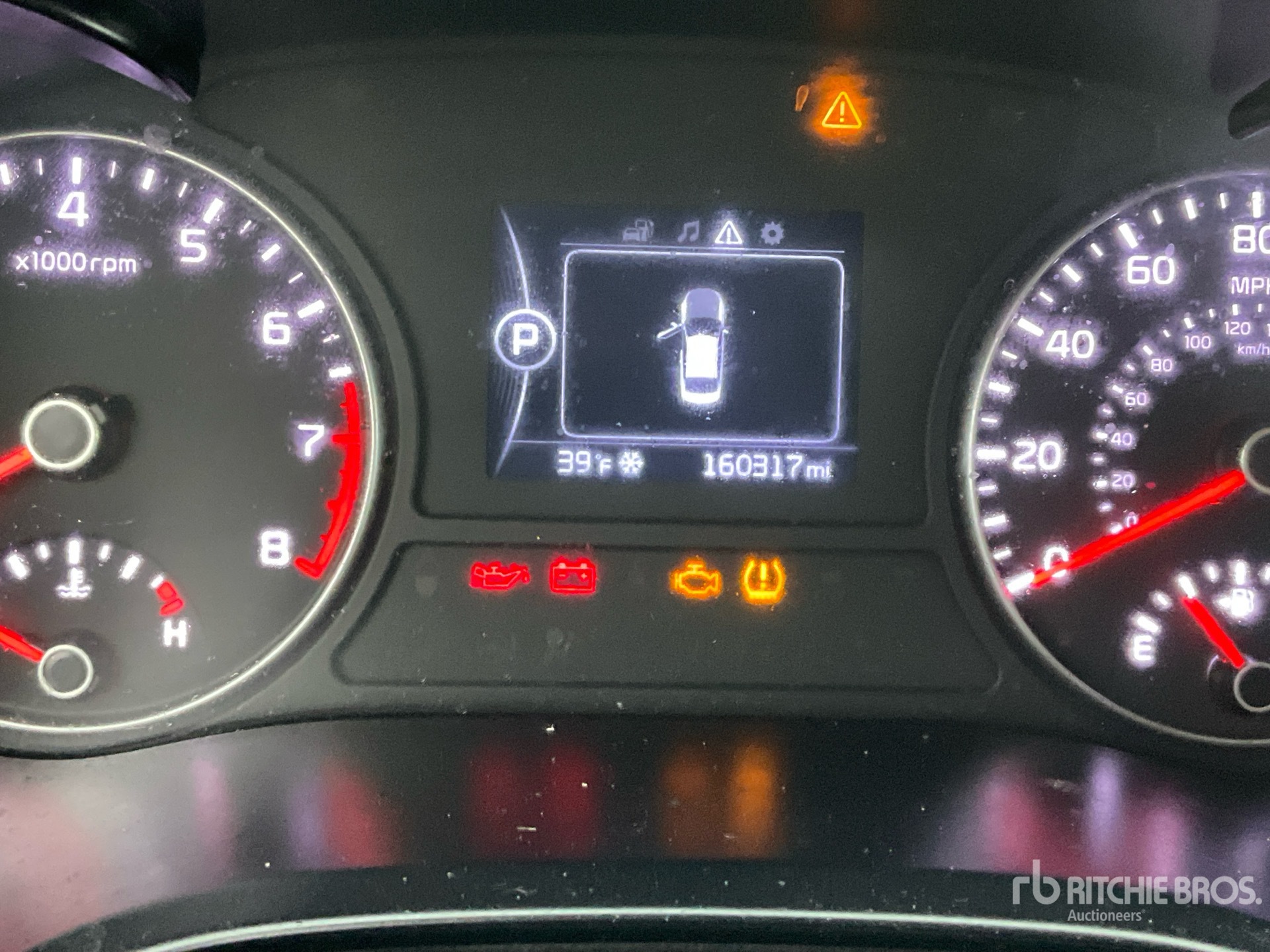 General Appearance with Hour Meter / Odometer
