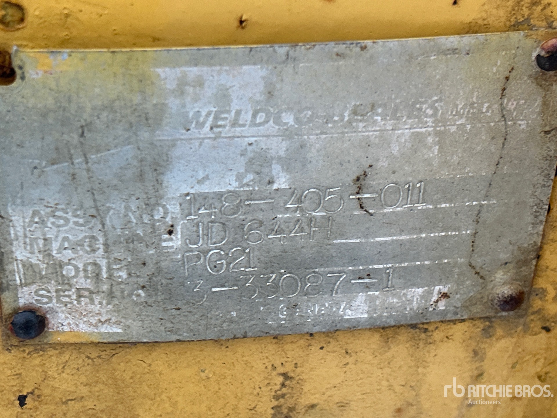 General Appearance with N.º de serie/VIN