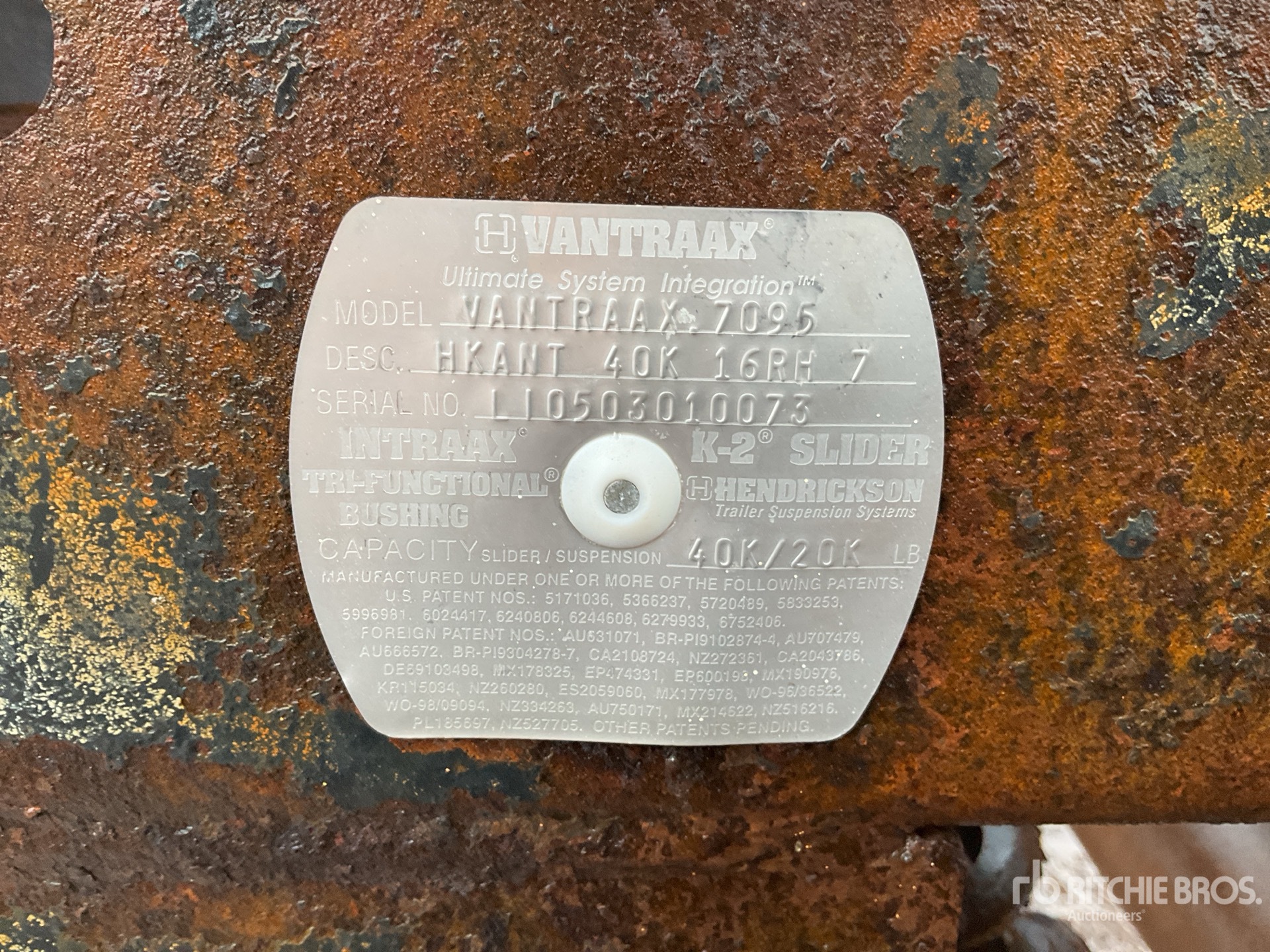 General Appearance with N.º de serie/VIN