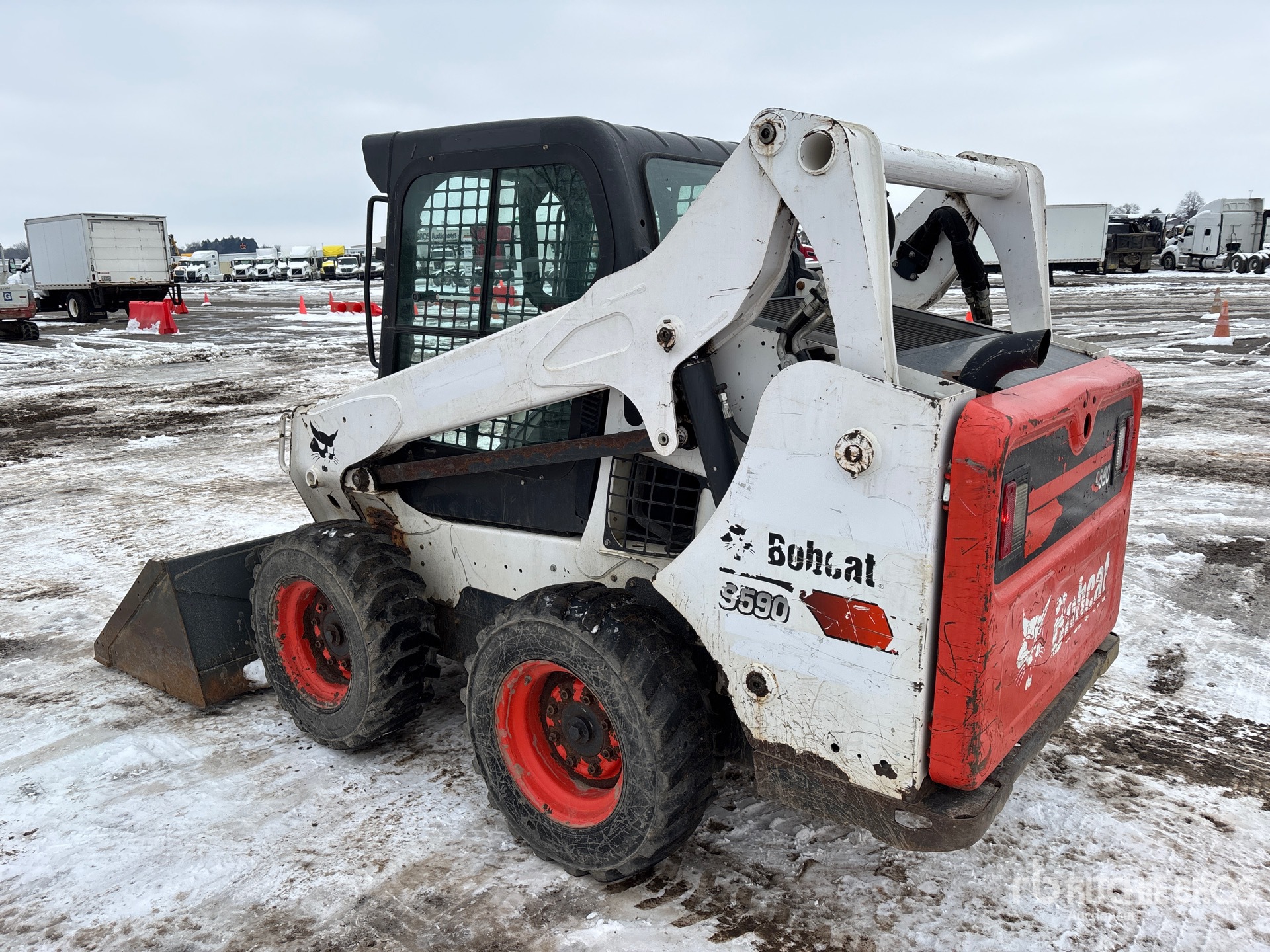 General Appearance with Picture, Left Rear Corner