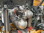 Engine with Auspuffanlage