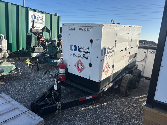 2019 (unverified) Cummins C60D6R 60 kW Mobile Generator Set