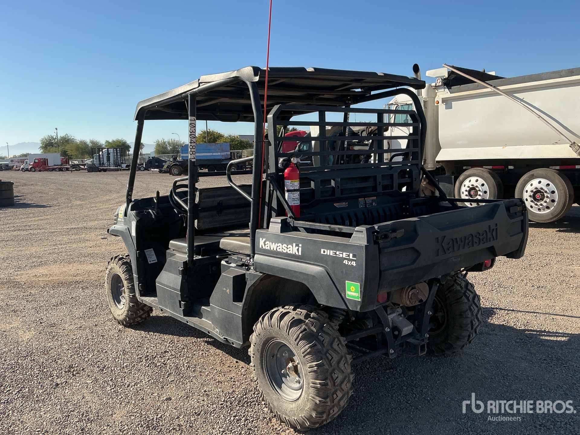 General Appearance with Picture, Left Rear Corner