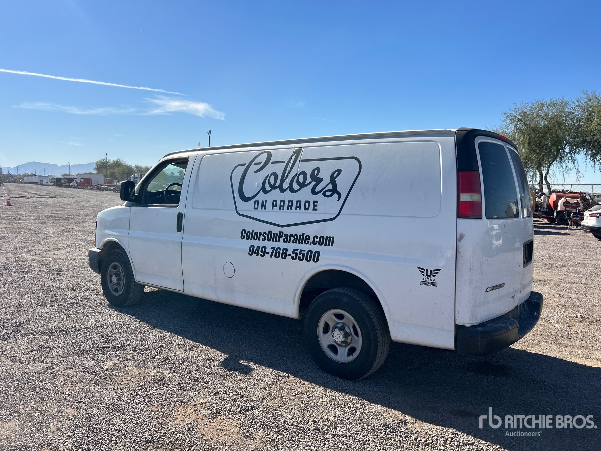 General Appearance with Picture, Left Rear Corner