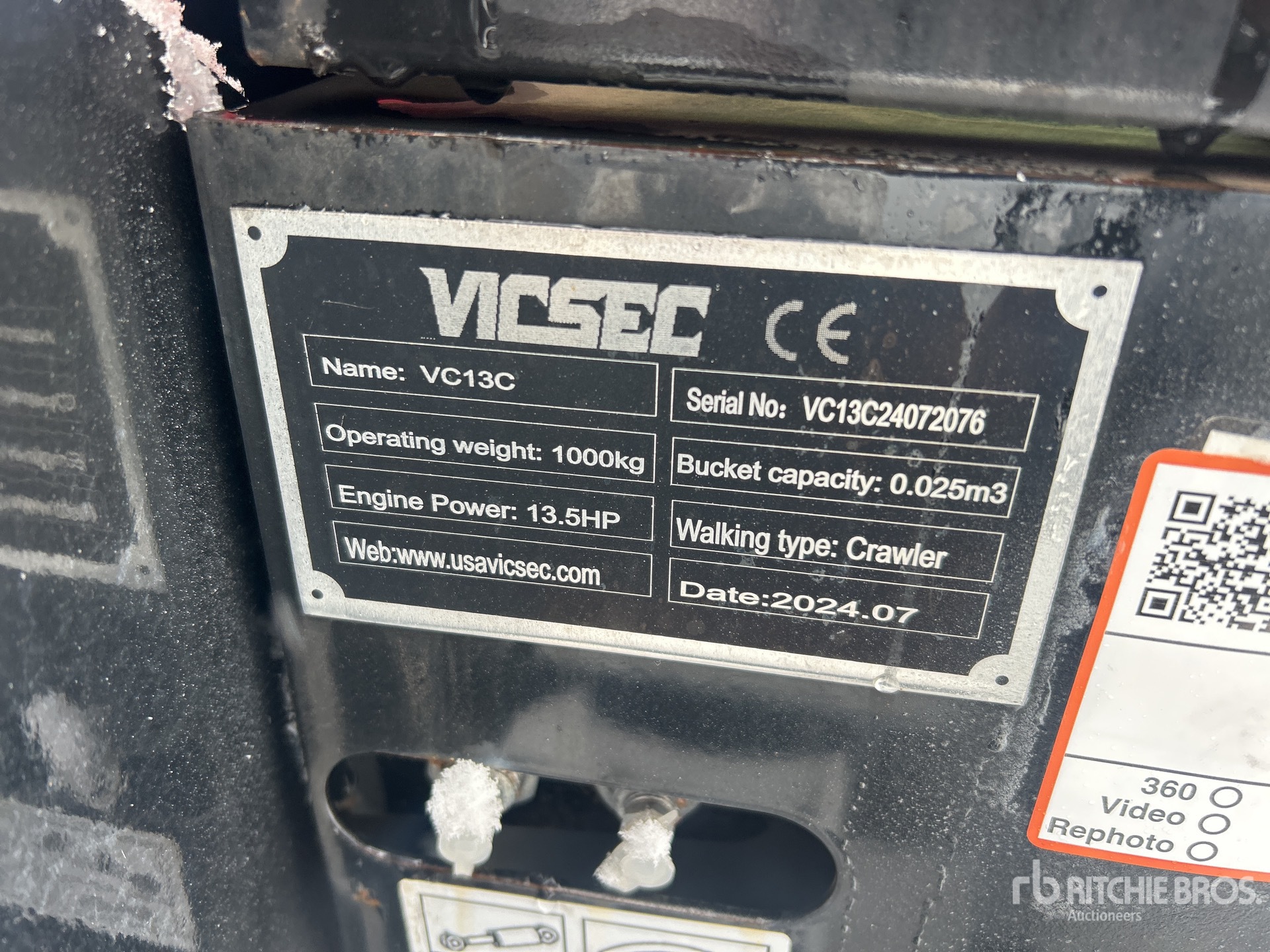 General Appearance with Numero seriale/numero d’identificazione del veicolo (VIN)