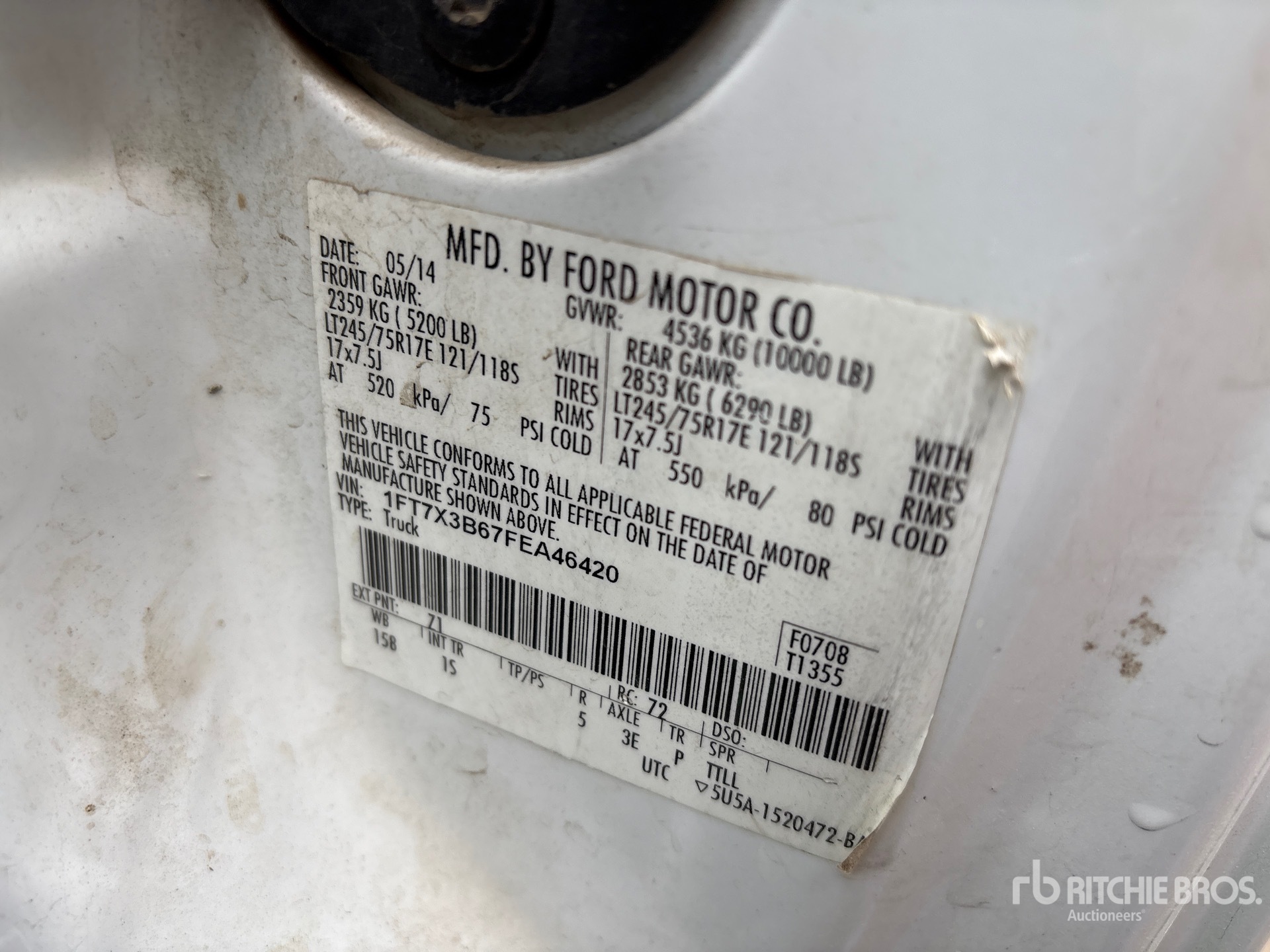 General Appearance with Seriennummer / FIN