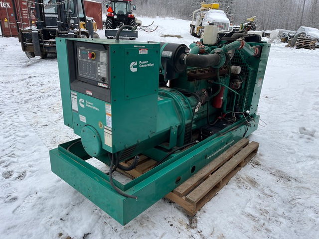Quantity of Skid-Mounted 55 / 180 kW 347 / 600 V 3-Phase Diesel Power Plant Generator Set