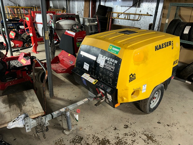 2016 Kaeser M50 185 cfm Mobile Air Compressor