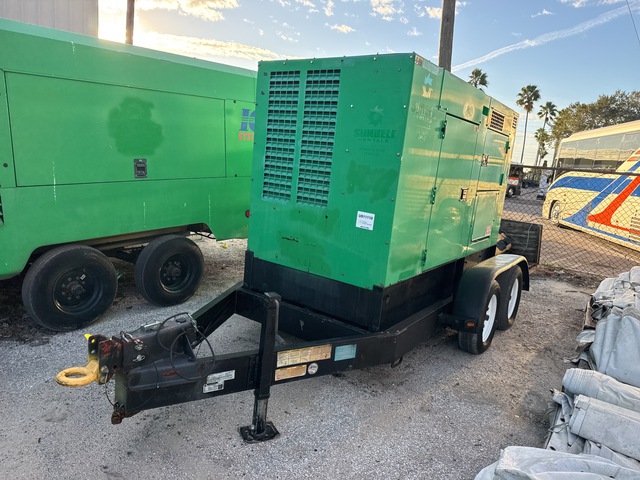 2005 Multiquip DCA70USJ 70 kVA Mobile Generator Set 2005 Multiquip DCA70USJ 70 kVA Mobile Generator Set