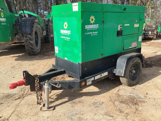 2016 Multiquip DCA-25SSIU4F 20 kW Mobile Generator Set