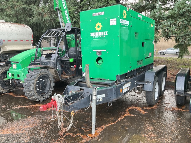 2017 Multiquip MQP56 56 kW Mobile Generator Set