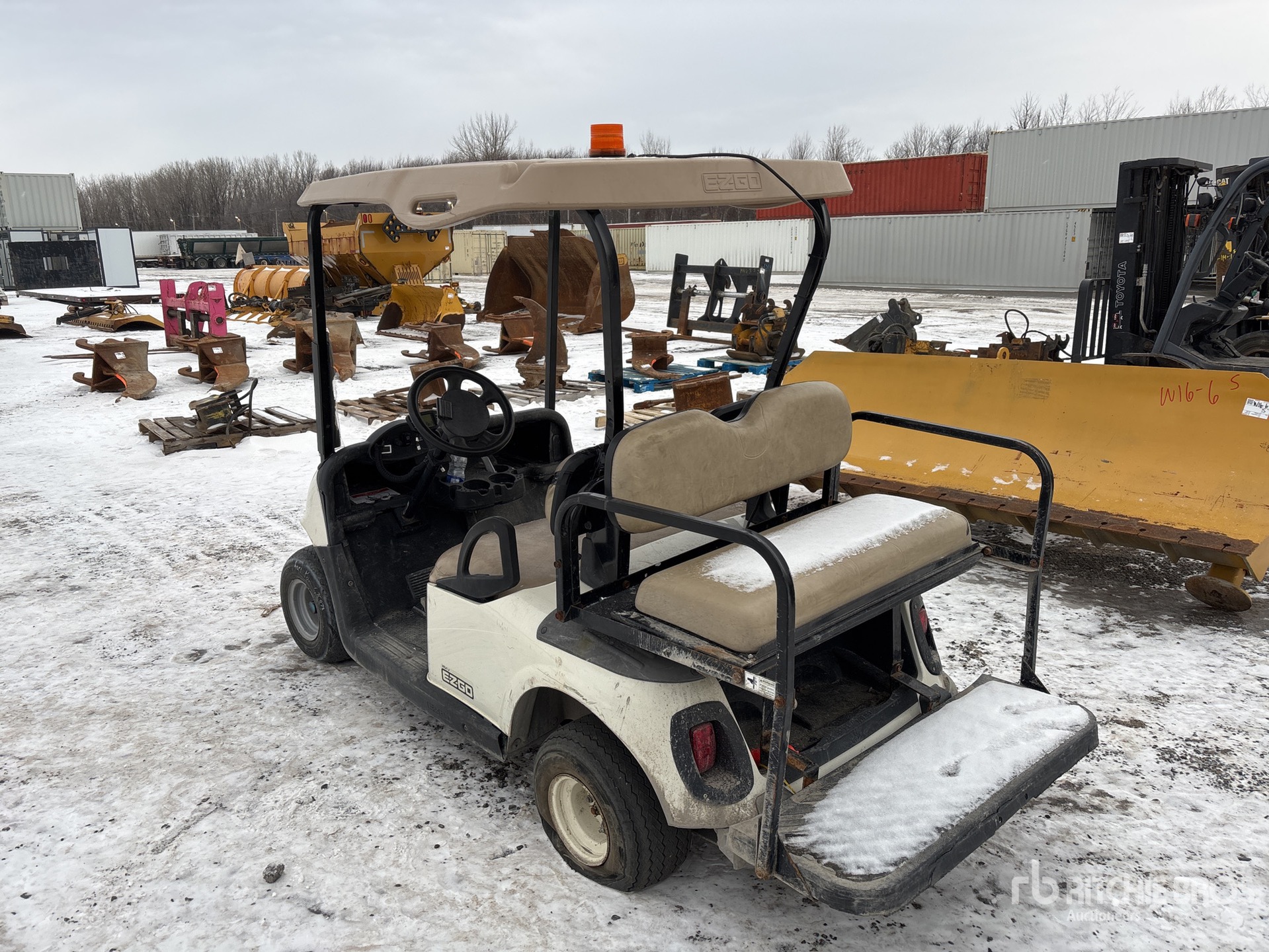 General Appearance with Picture, Left Rear Corner