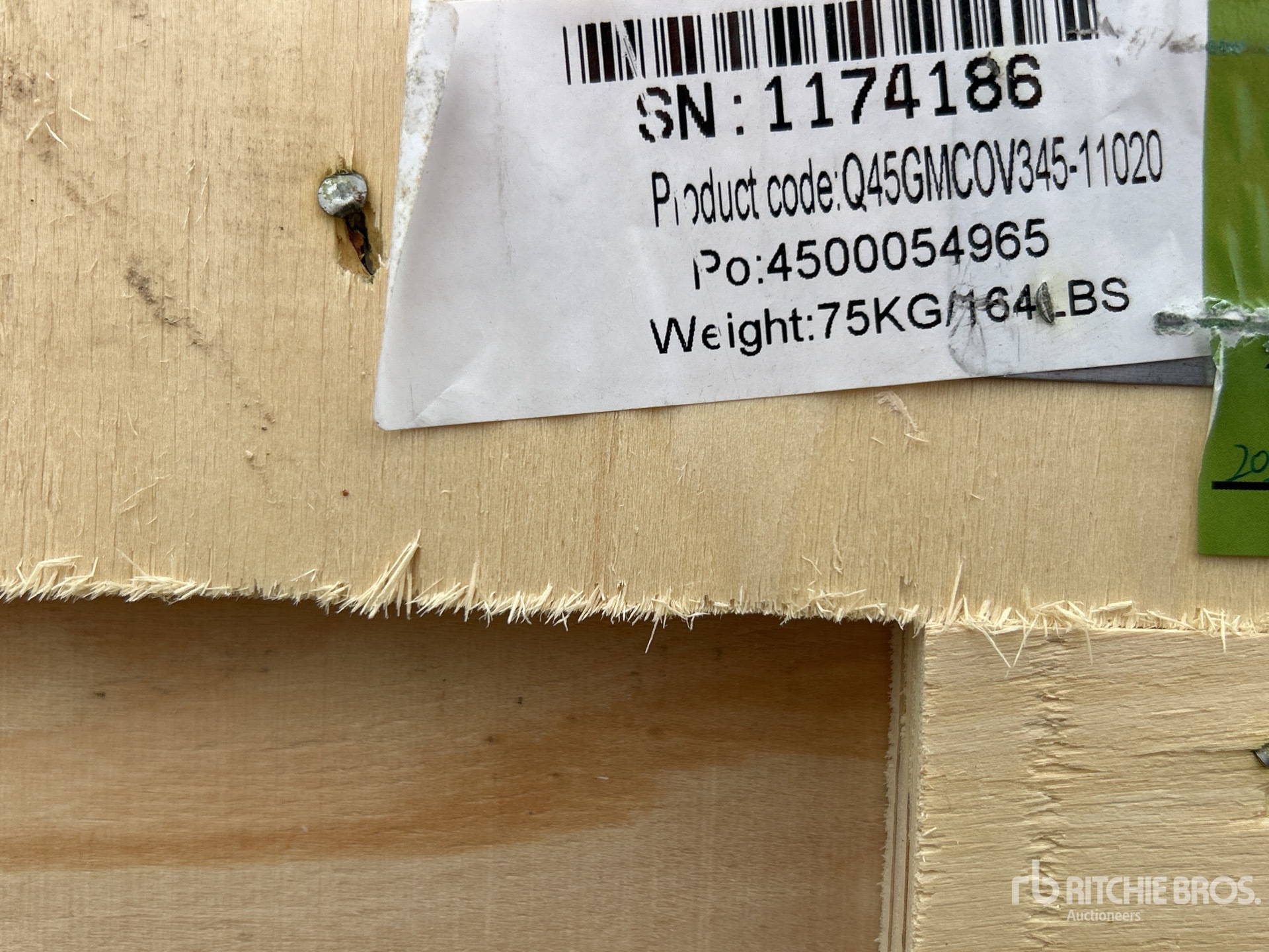 General Appearance with Seriennummer / FIN