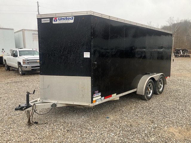 2011 United 16 ft T/A Enclosed Trailer