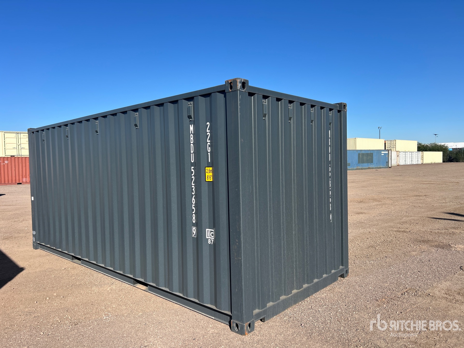 General Appearance with Picture, Left Rear Corner