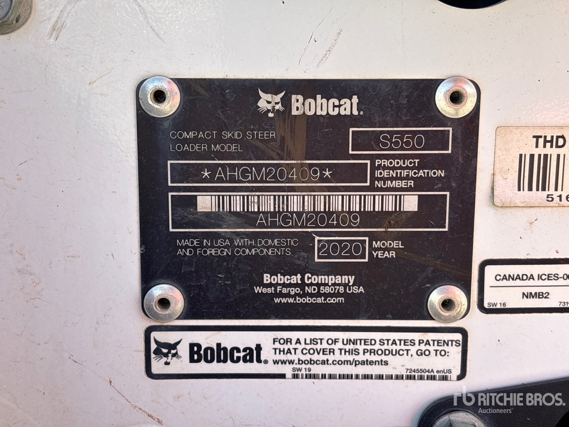 General Appearance with Numero seriale/numero d’identificazione del veicolo (VIN)