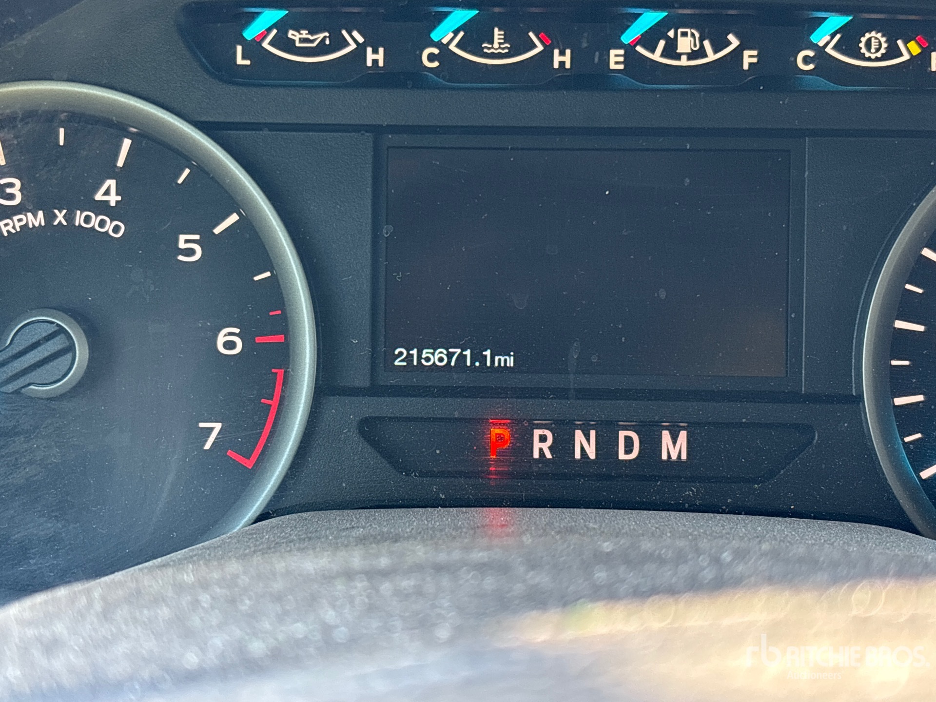 General Appearance with Hour Meter / Odometer