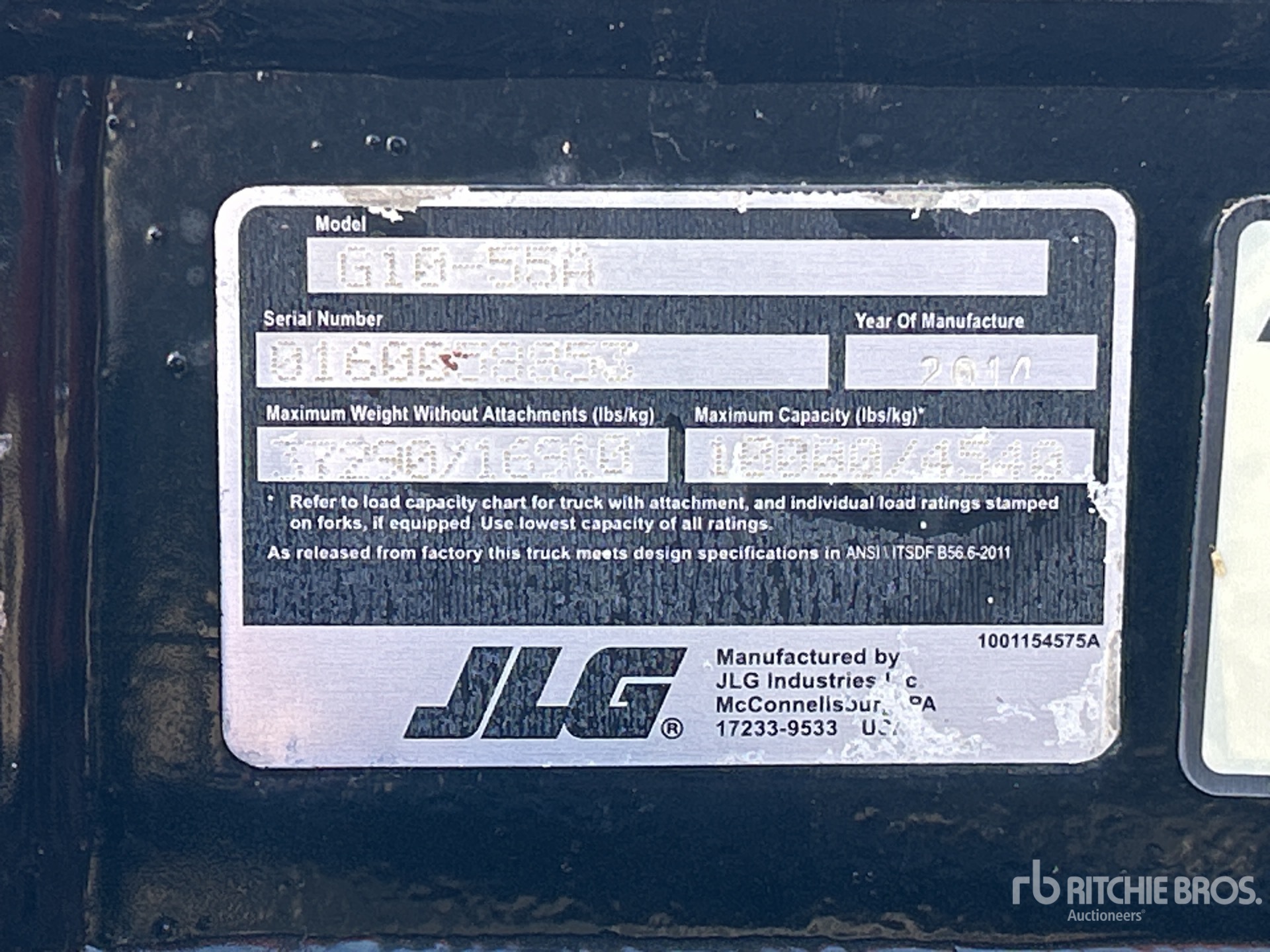 General Appearance with Numero seriale/numero d’identificazione del veicolo (VIN)